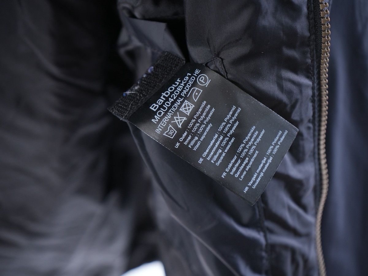 Barbour Barbour International Padded Biker Jacket L Size US L / EU 52-54 / 3 - 5 Thumbnail