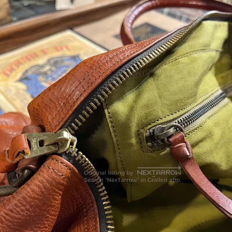 RRL Ralph Lauren RRL Ralph Lauren Full leather Boston travel bag shoulder b Size ONE SIZE - 6 Thumbnail