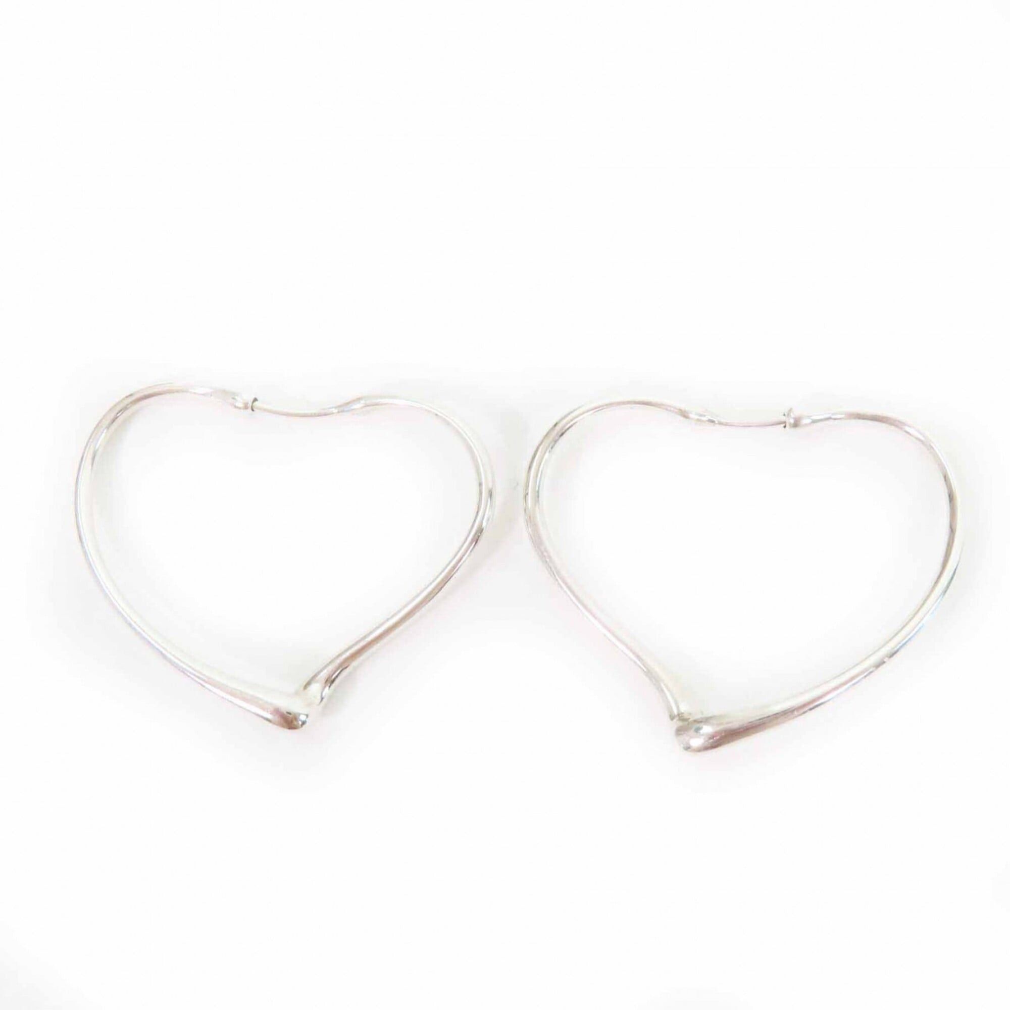 Tiffany & Co. Tiffany Open Heart Hoop Earrings | Grailed