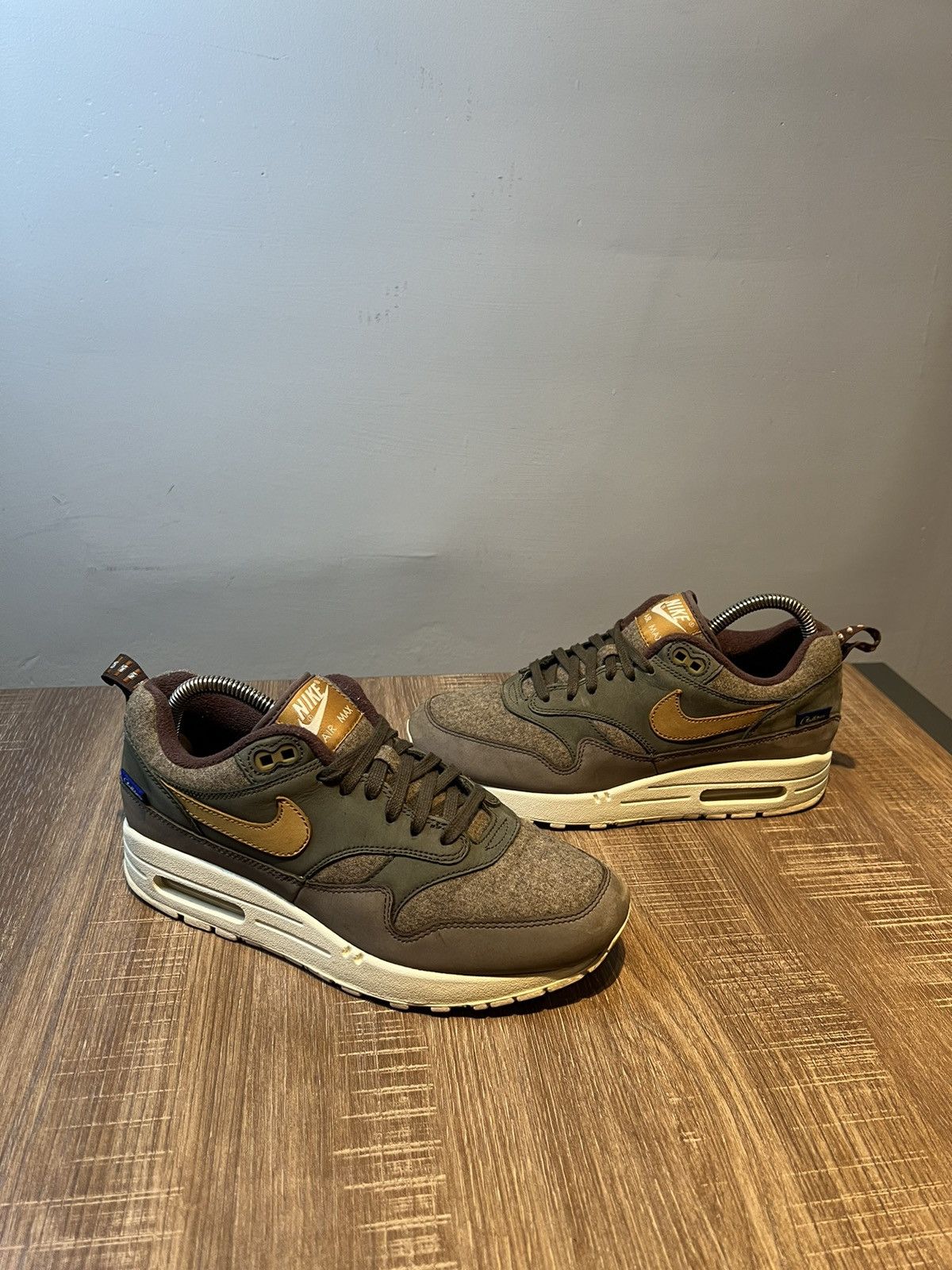 Nike × Pendleton Nike Air Max 1 x Pendleton Fabrics Brown Suede Size 6.5 Size US 6.5 / EU 39-40 - 2 Thumbnail