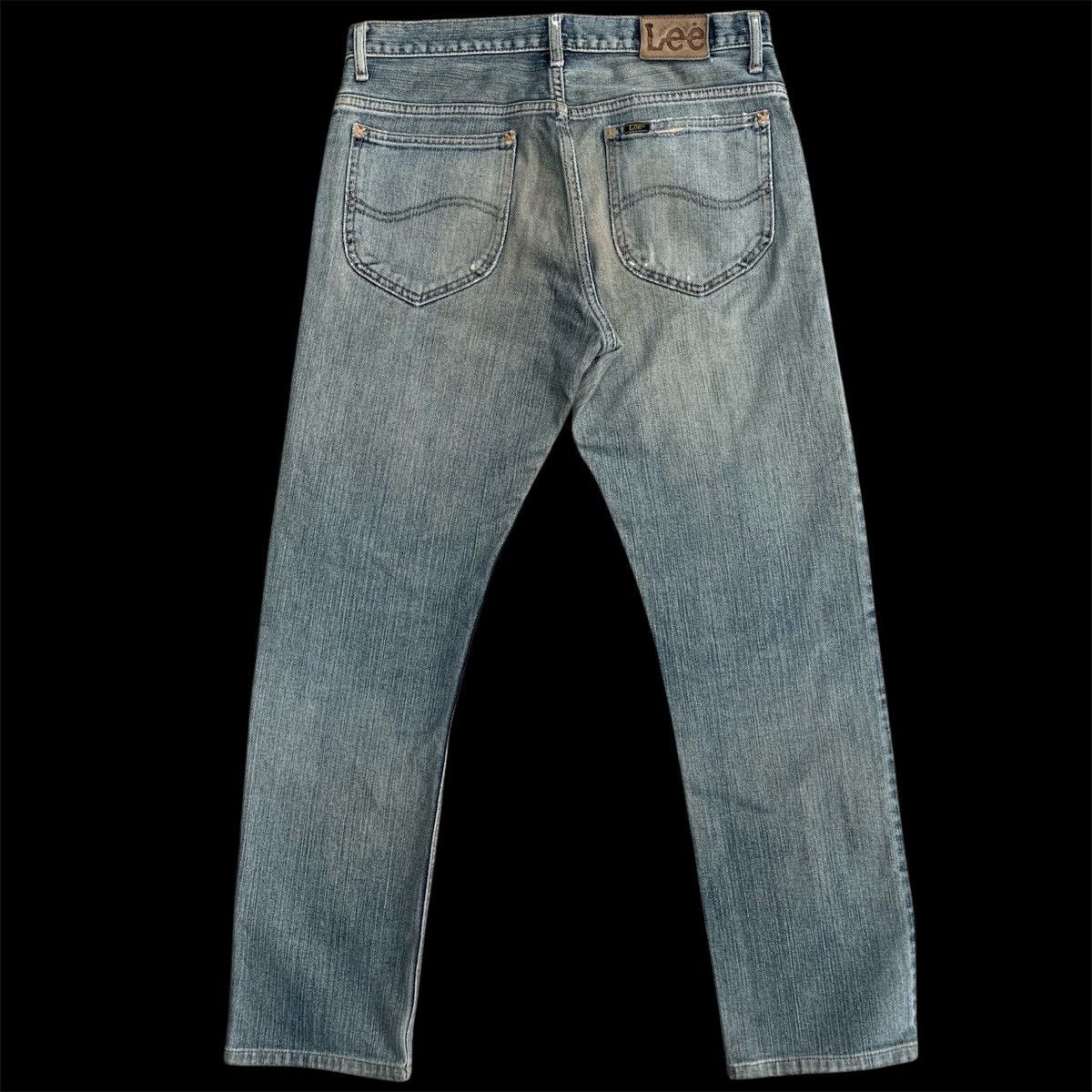 Lee Vintage Lee Classic Light Wash Distressed Denim Jeans W31 Size US 31 - 2 Thumbnail