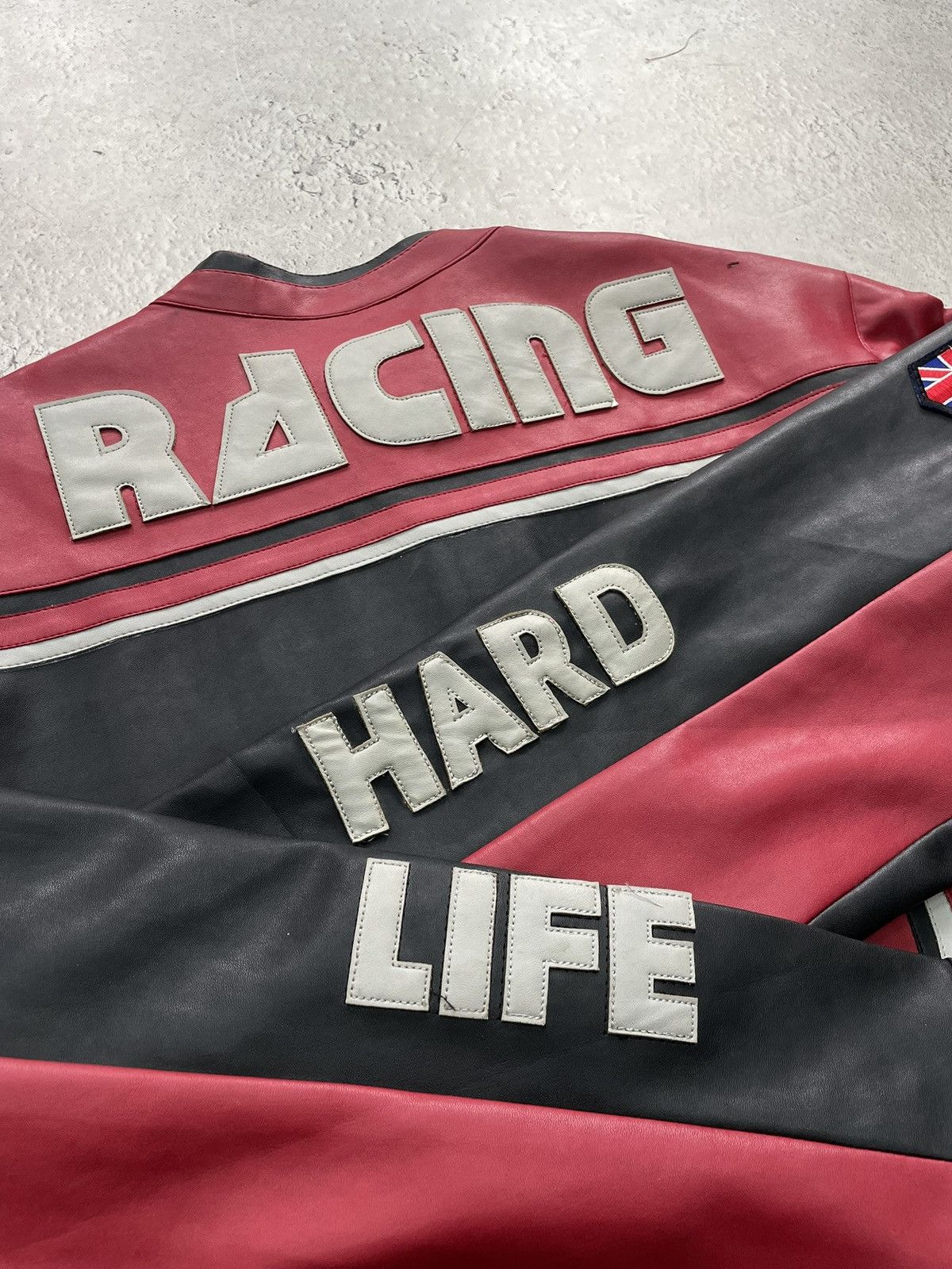 Harley Davidson Hype racing moto Harley Davidson leather jacket y2k Size US XL / EU 56 / 4 - 12 Thumbnail