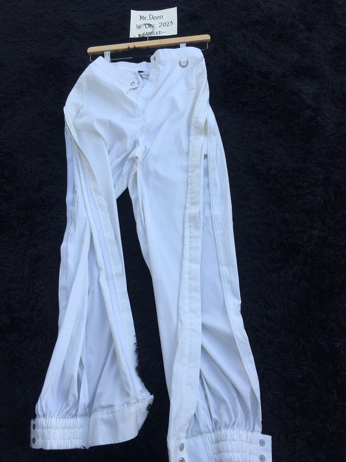 Christian Dior Monsieur Rare Vintage Christian Dior Sports Track Pant Size US 26 / EU 42 - 17 Thumbnail
