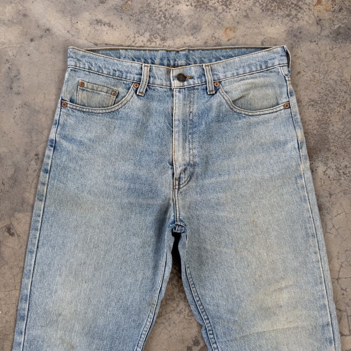 Jean × Levi's × Vintage VINTAGE LEVI’S 606 FADED RUSTY JEAN DENIM PANTS Size US 34 / EU 50 - 3 Thumbnail