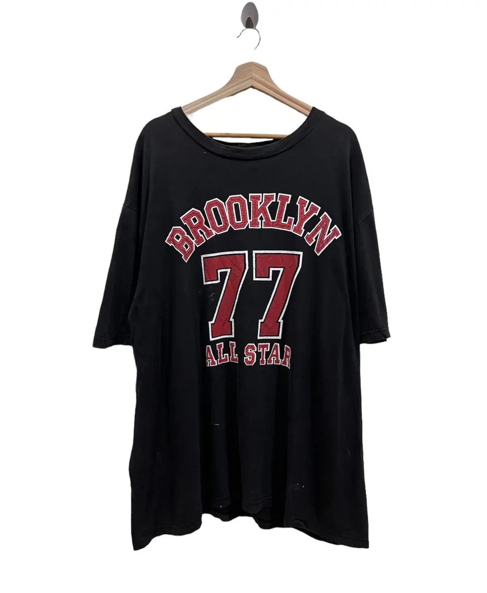 Vintage Vintage School Of Hard Knocks Brooklyn Shirt 👕 Size US L / EU 52-54 / 3 - 1 Thumbnail