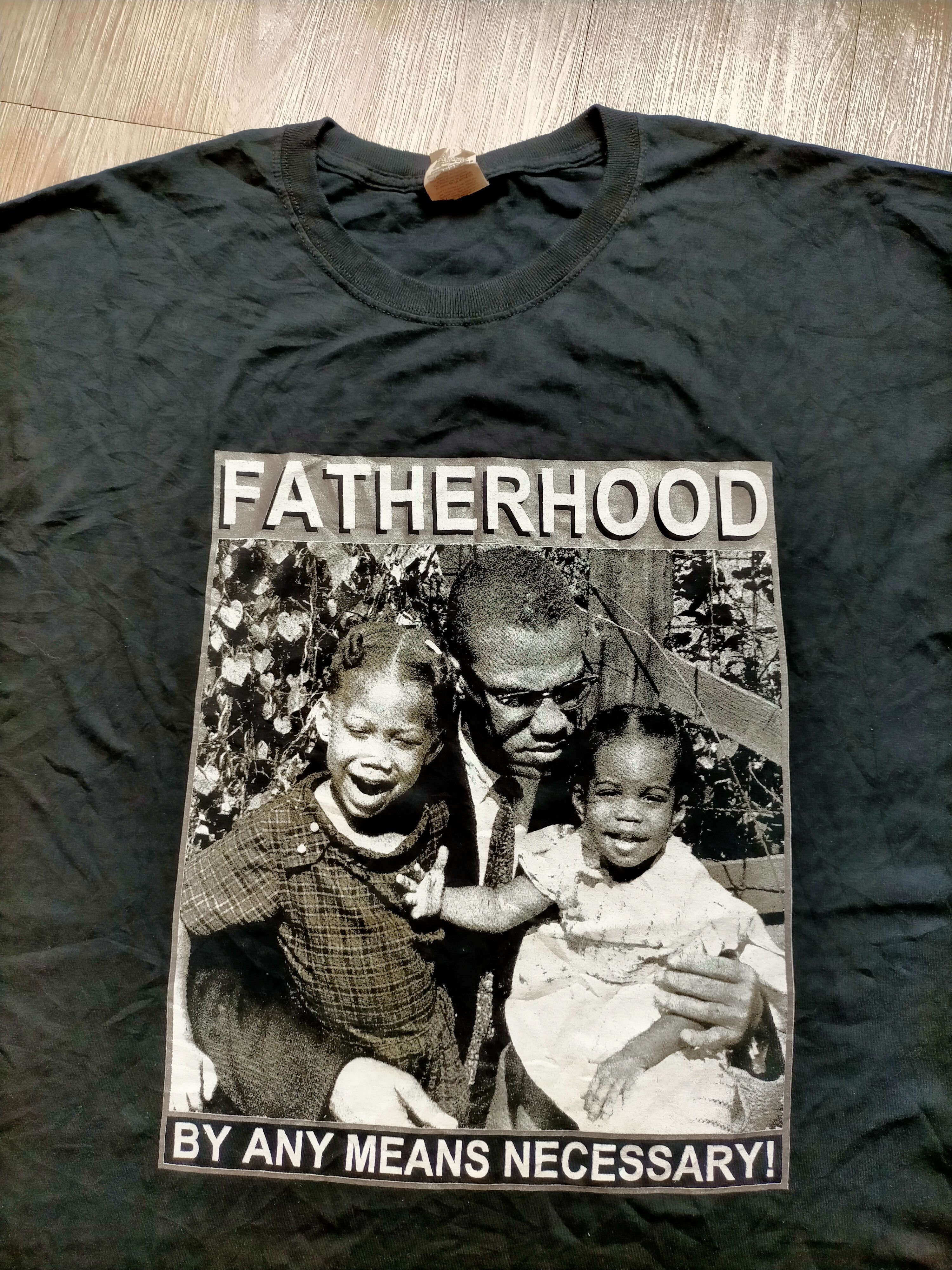 Rap Tees Vintage Malcom X Rap Tees Black tee Size US XXL / EU 58 / 5 - 6 Thumbnail