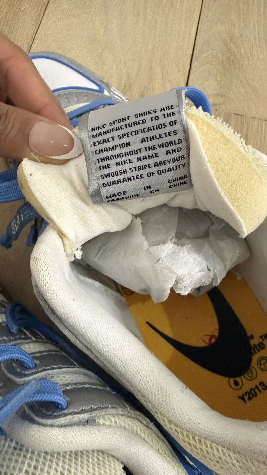 Nike × Off-White Off-White x Air Rubber Dunk 'University Blue' Size US 7.5 / IT 37.5 - 7 Thumbnail