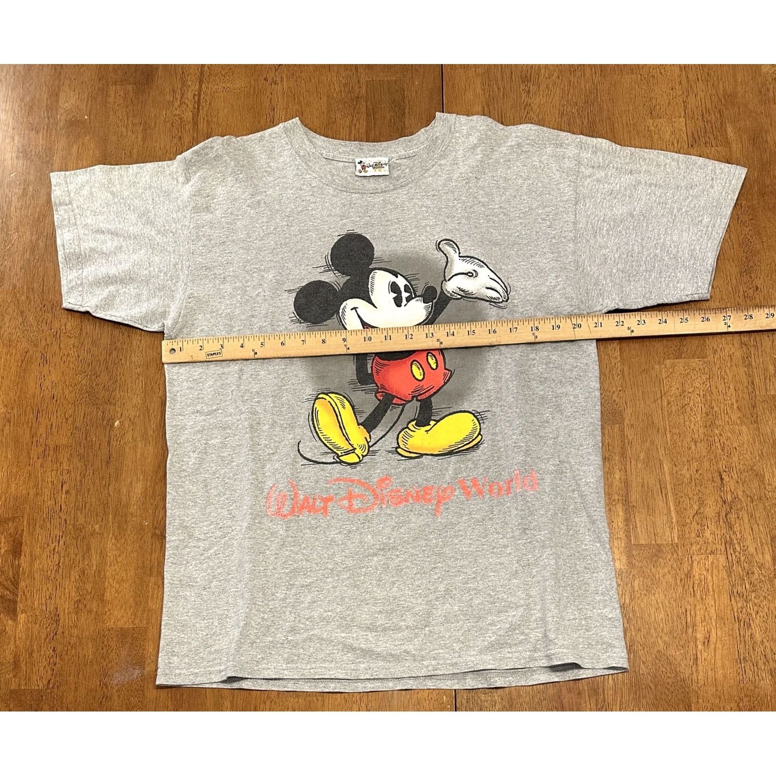 Disney VINTAGE Walt Disney World Mickey Mouse T Shirt Large Men Size US L / EU 52-54 / 3 - 5 Thumbnail
