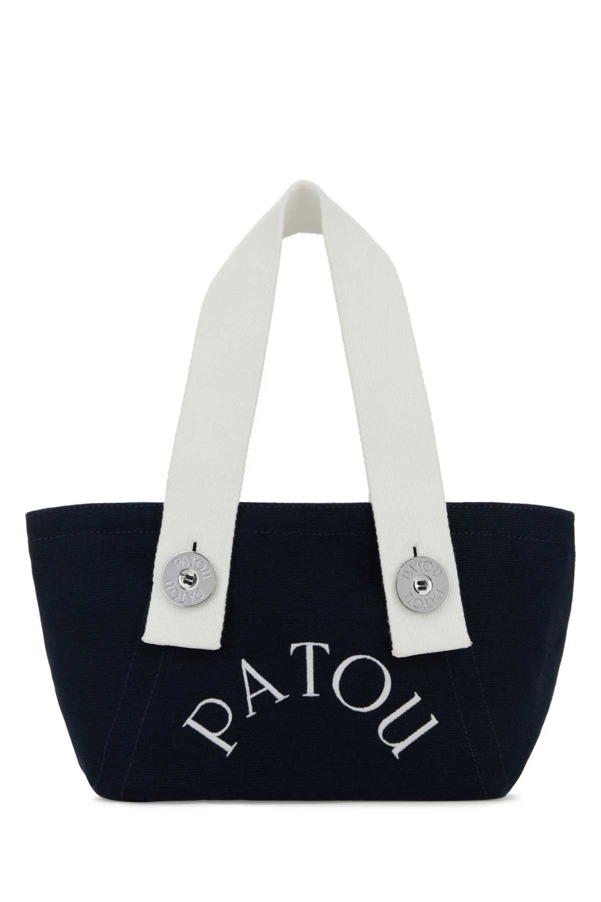 Patou Midnight Blue Canvas Shopping Bag Size ONE SIZE - 1 Thumbnail