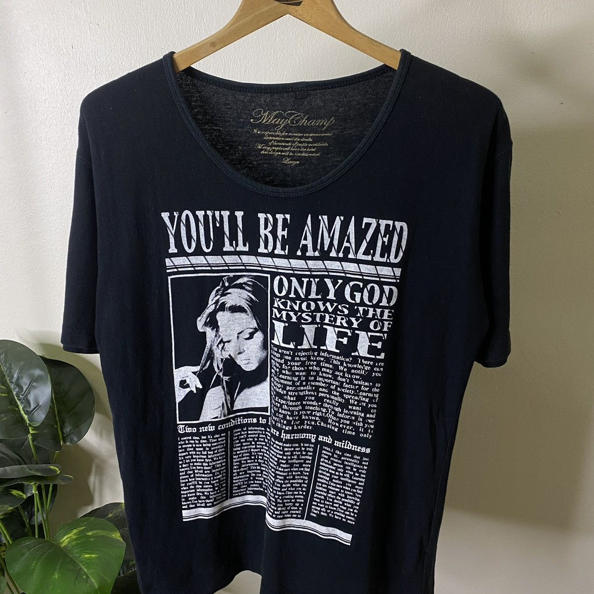 Hysteric Glamour × Japanese Brand Japanese Brand Maychamp Hysterics Glamour Style Tee Size US M / EU 48-50 / 2 - 2 Thumbnail