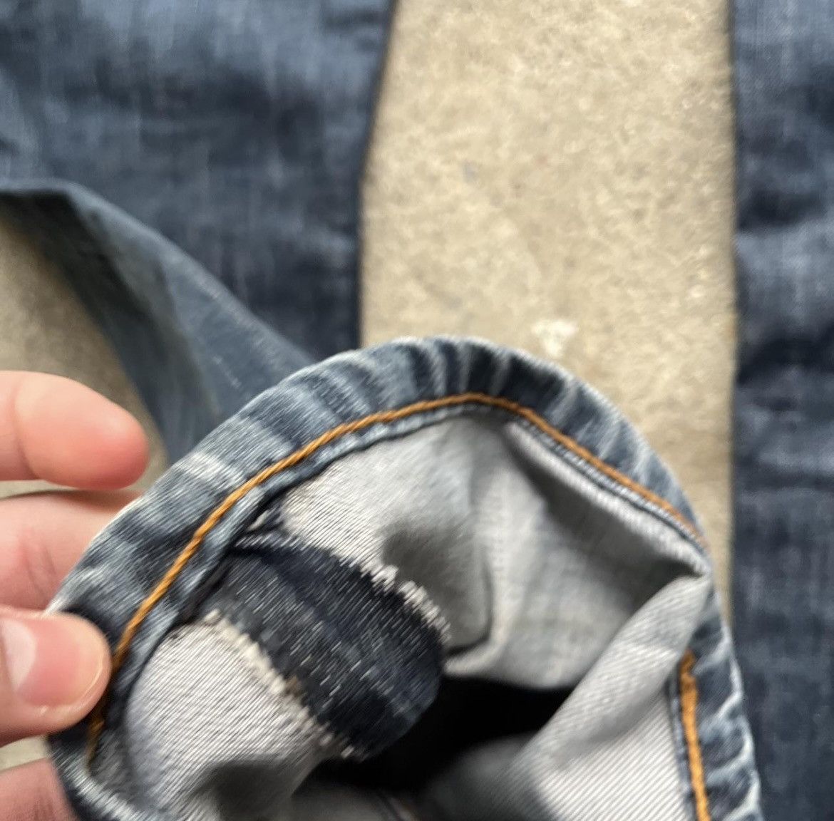 Levi's Vintage Clothing 1990s Levis 501 1960s Reproduction Selvedge Denim Size US 30 / EU 46 - 4 Thumbnail