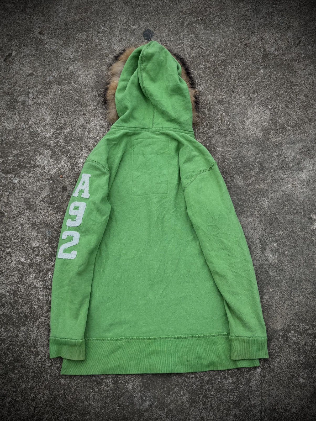 Japanese Brand Fur Hoodie Distressed Styled Size US L / EU 52-54 / 3 - 3 Thumbnail