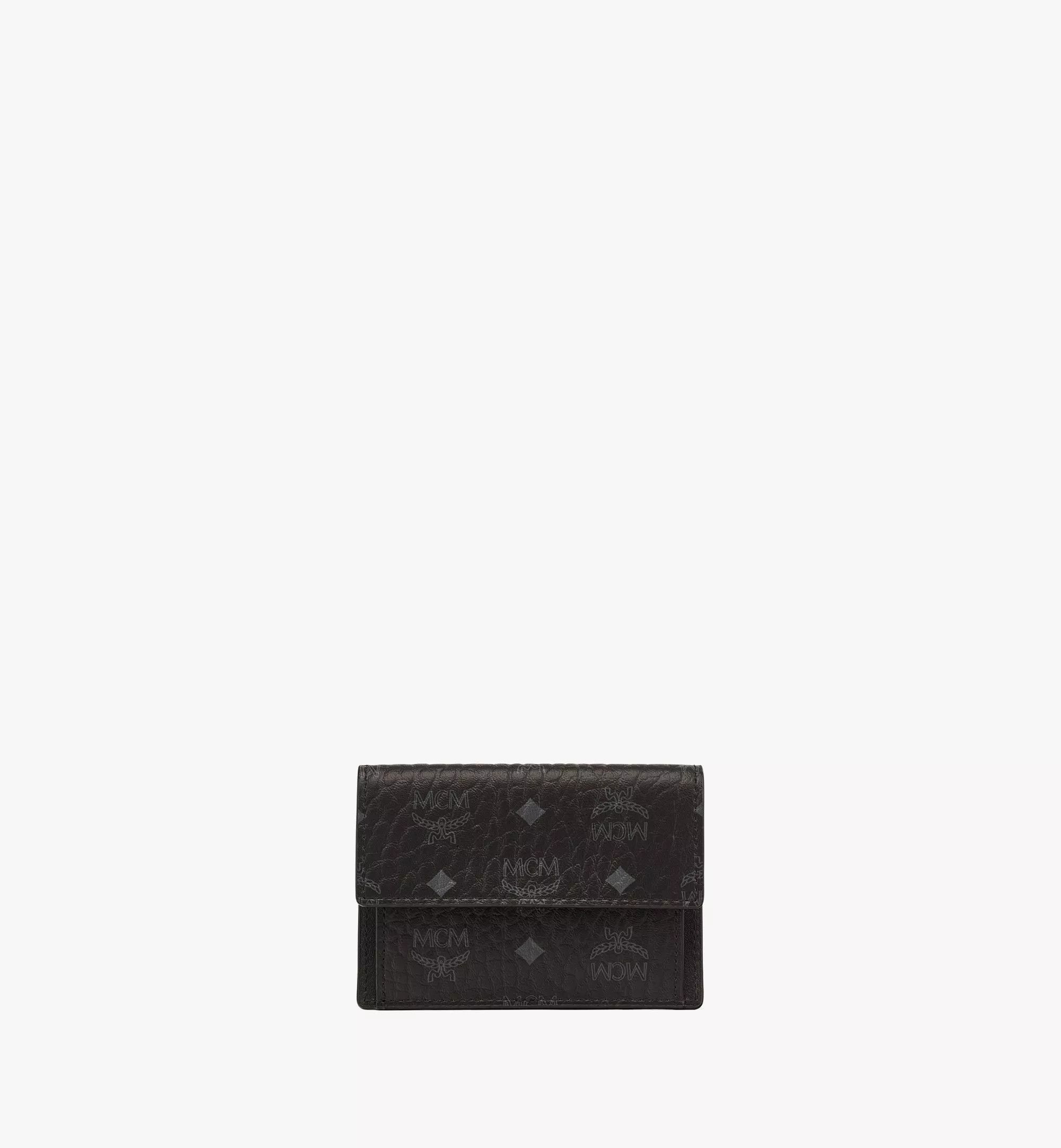 MCM o1mt1gz1224 Size: OS / Mini Card Case in Black Size ONE SIZE - 1 Thumbnail