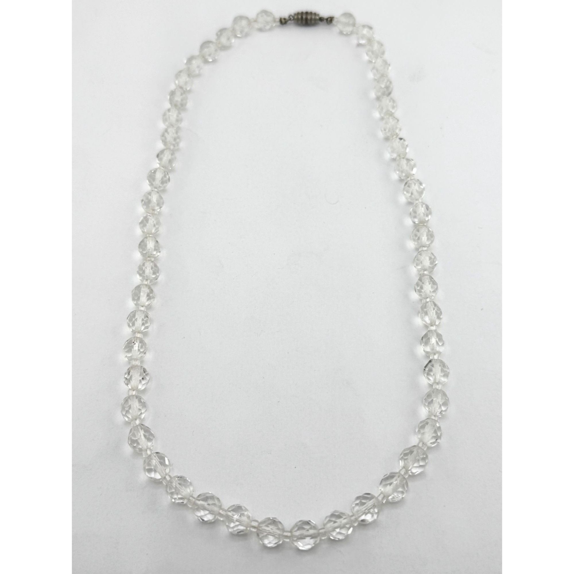Vintage Vintage faceted crystal beaded collar necklace Size ONE SIZE - 3 Thumbnail