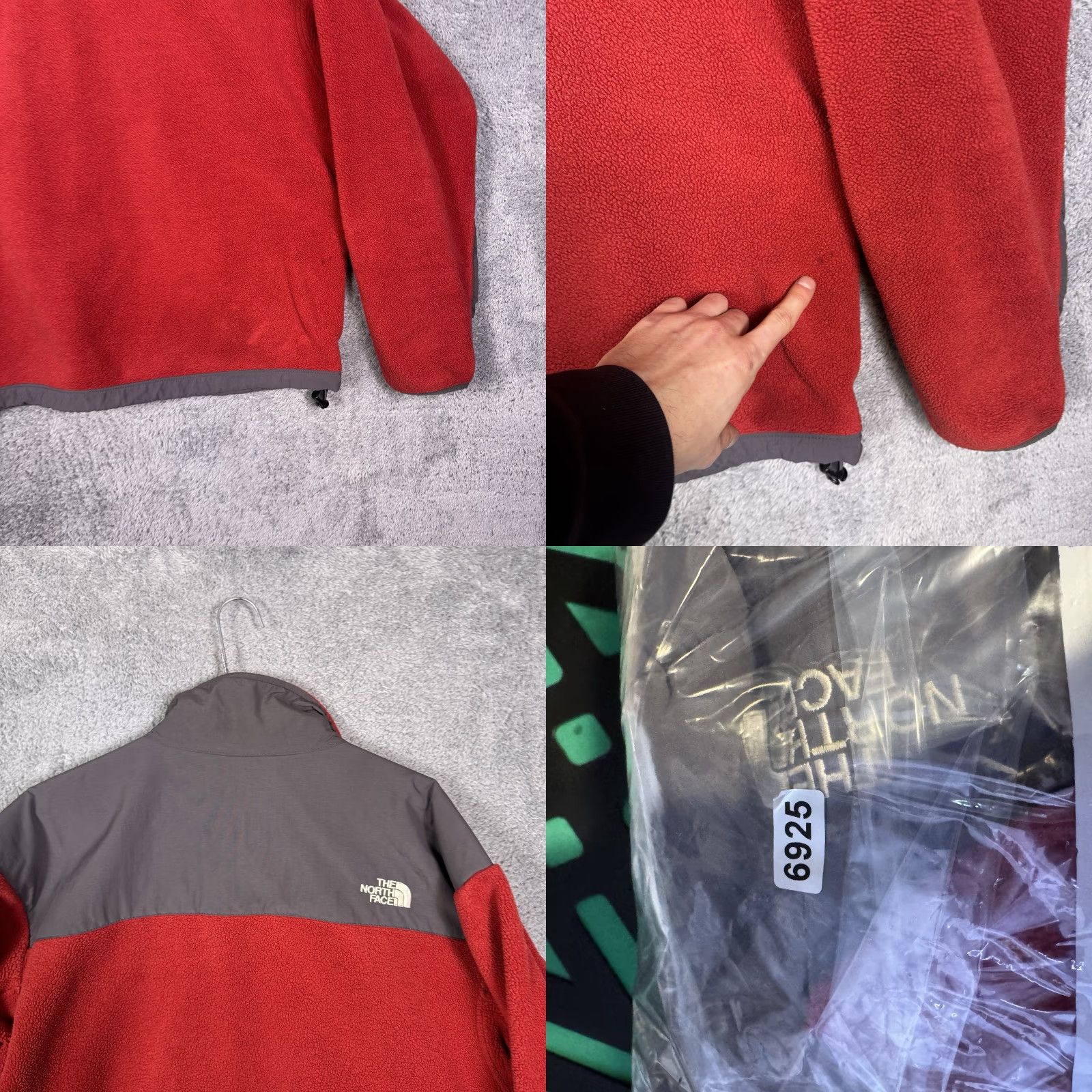 The North Face VINTAGE The North Face Denali Jacket Mens M Full Zip Fleece Red 90s Retro Outdoor Winter Windbreaker Size US M / EU 48-50 / 2 - 9 Thumbnail