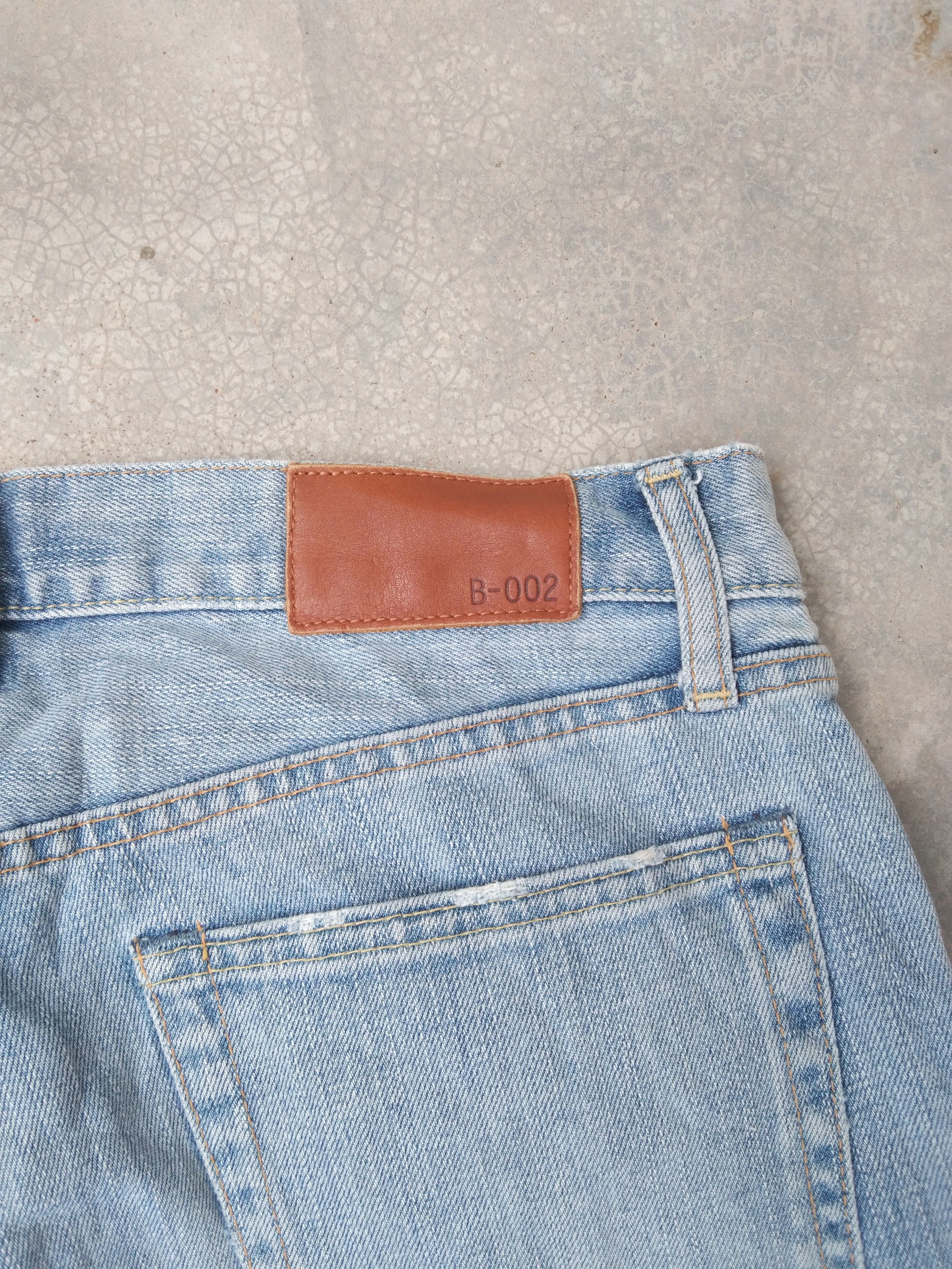 Japanese Brand × Jean × Vintage Vintage Distressed Uniqlo B-002 BootCut Flared Jeans 32x27.5 Size US 32 / EU 48 - 3 Thumbnail