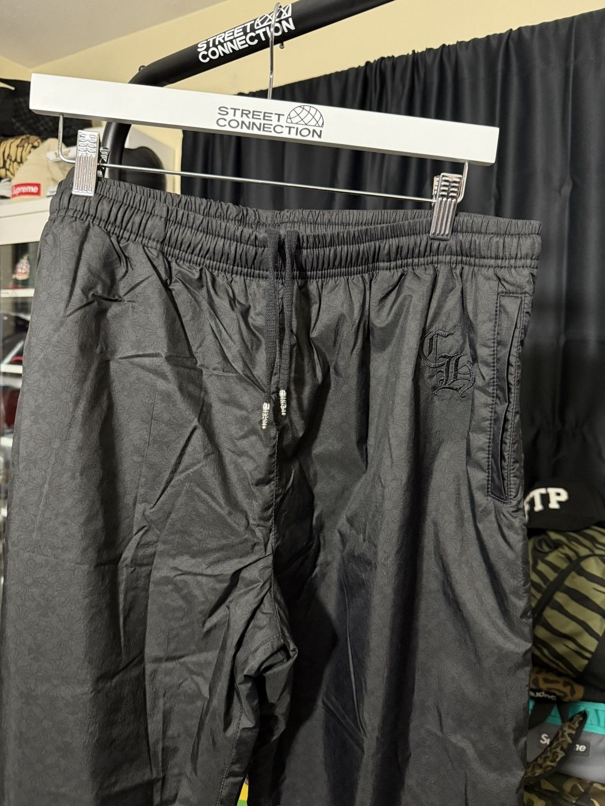 Chrome Hearts CHROME HEARTS “TRASH PICKUP” NYLON PANTS SIZE LARGE BLACK Size US 34 / EU 50 - 5 Thumbnail