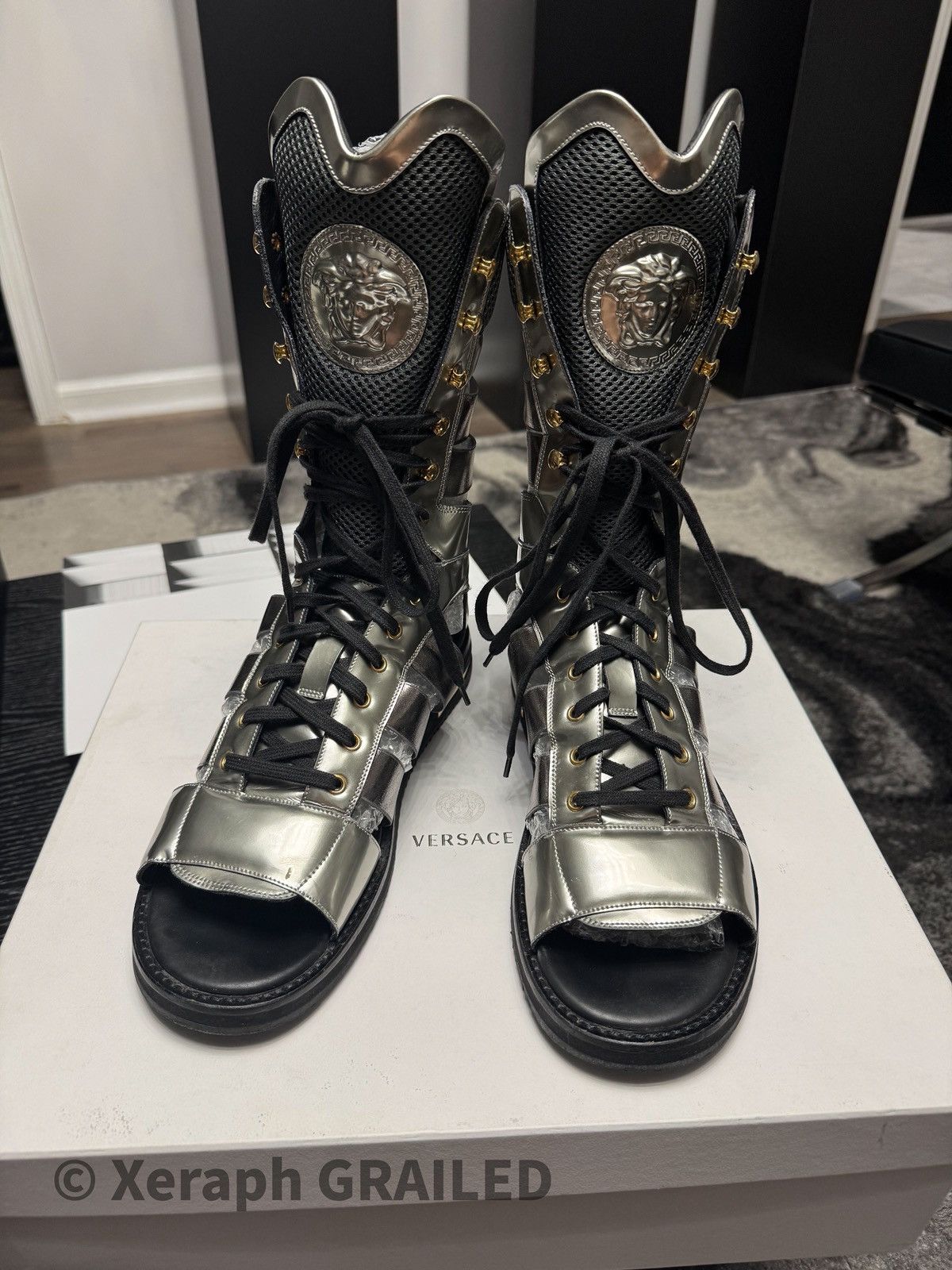 Versace Versace SS13 Runway Gladiator Sandals Sz 43 EU 10 US Size US 10 / EU 43 - 1 Thumbnail