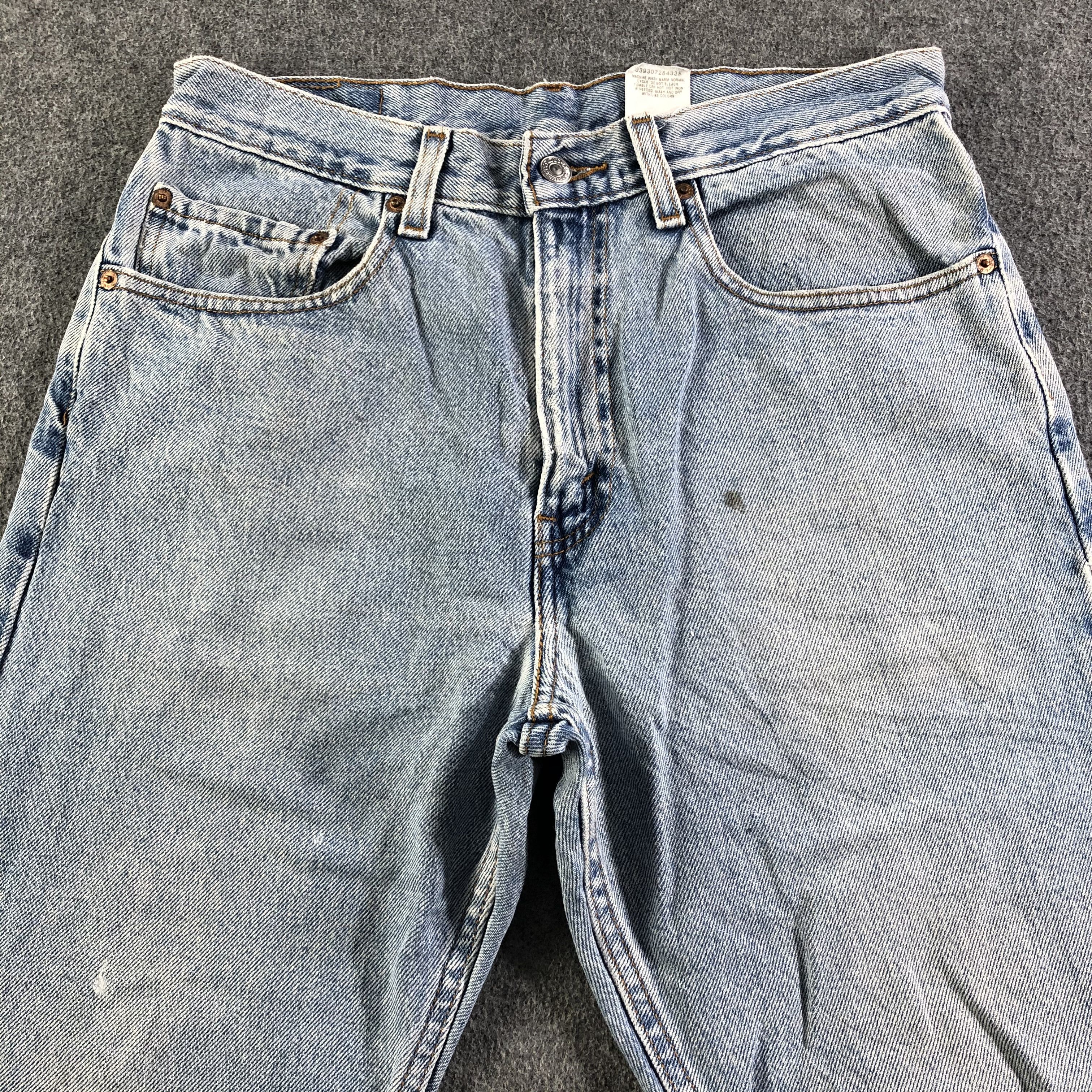 Levi's Vintage 90s Blue Wash Levis 505 Jeans-J3067 Size US 31 - 3 Thumbnail