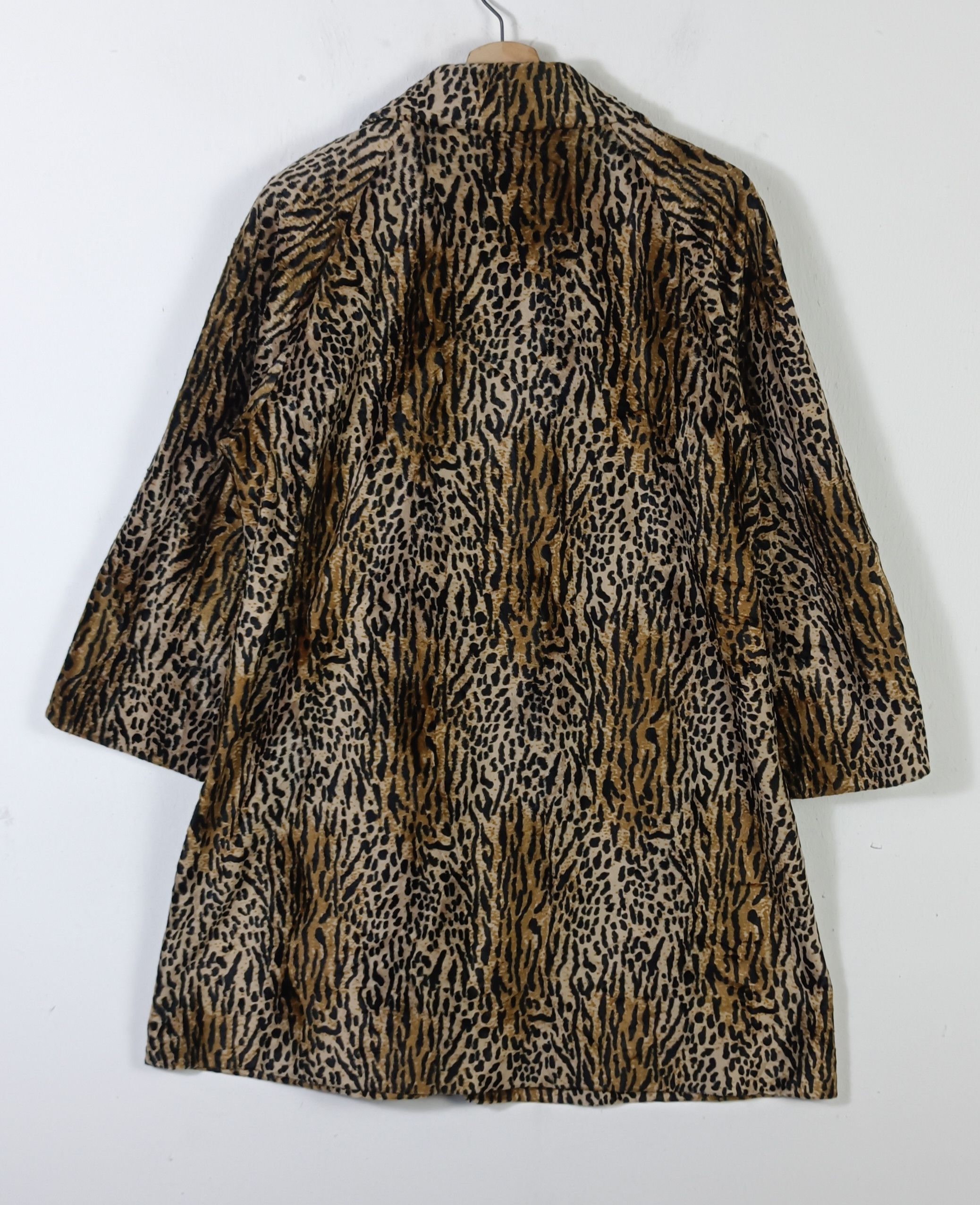Japanese Brand Unisex🔥Leopard Faux fur Coat "Fashion" Size US L / EU 52-54 / 3 - 2 Thumbnail