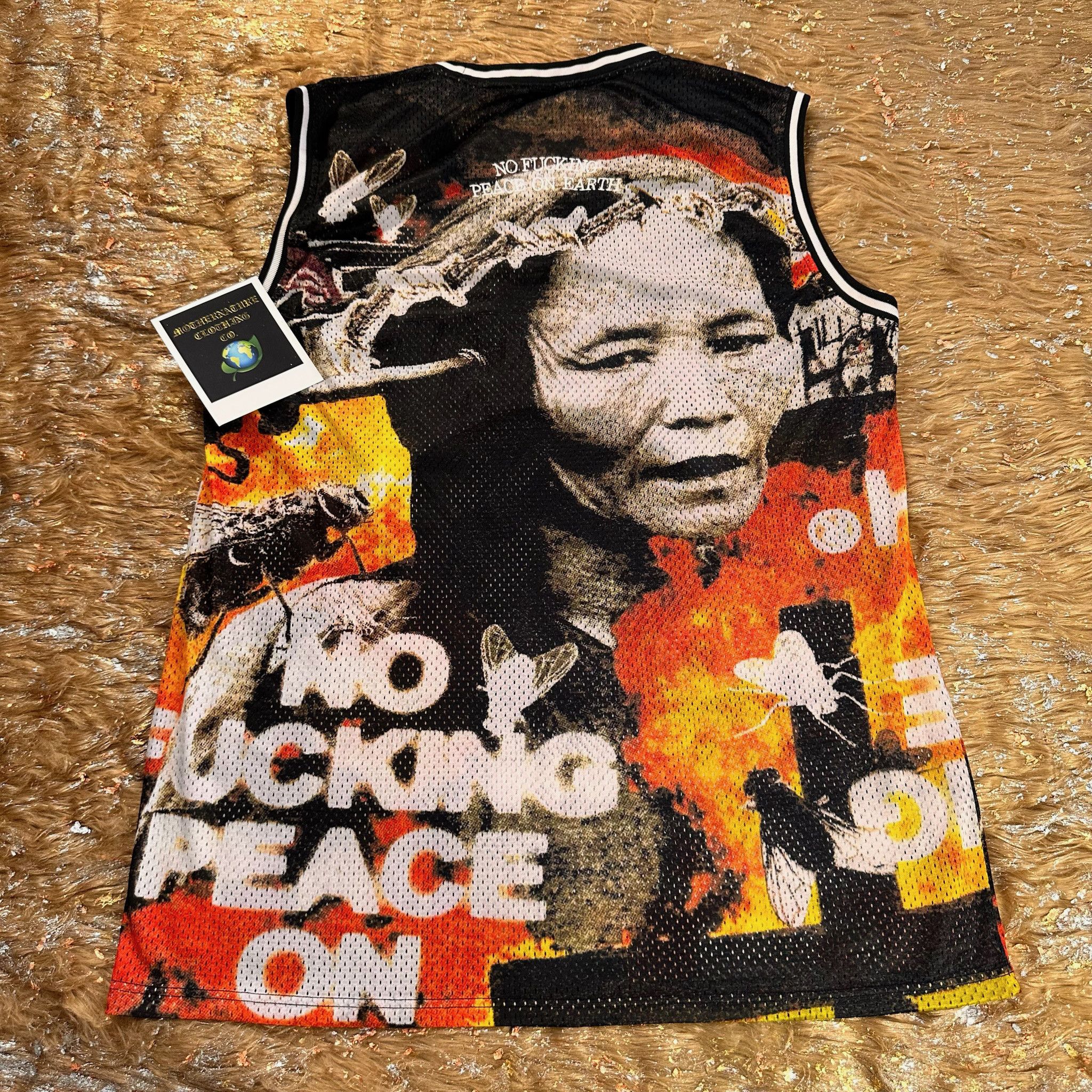 Other ICONIC "NO PEACE ON EARTH" MURAL JERSEY Size US M / EU 48-50 / 2 - 2 Thumbnail