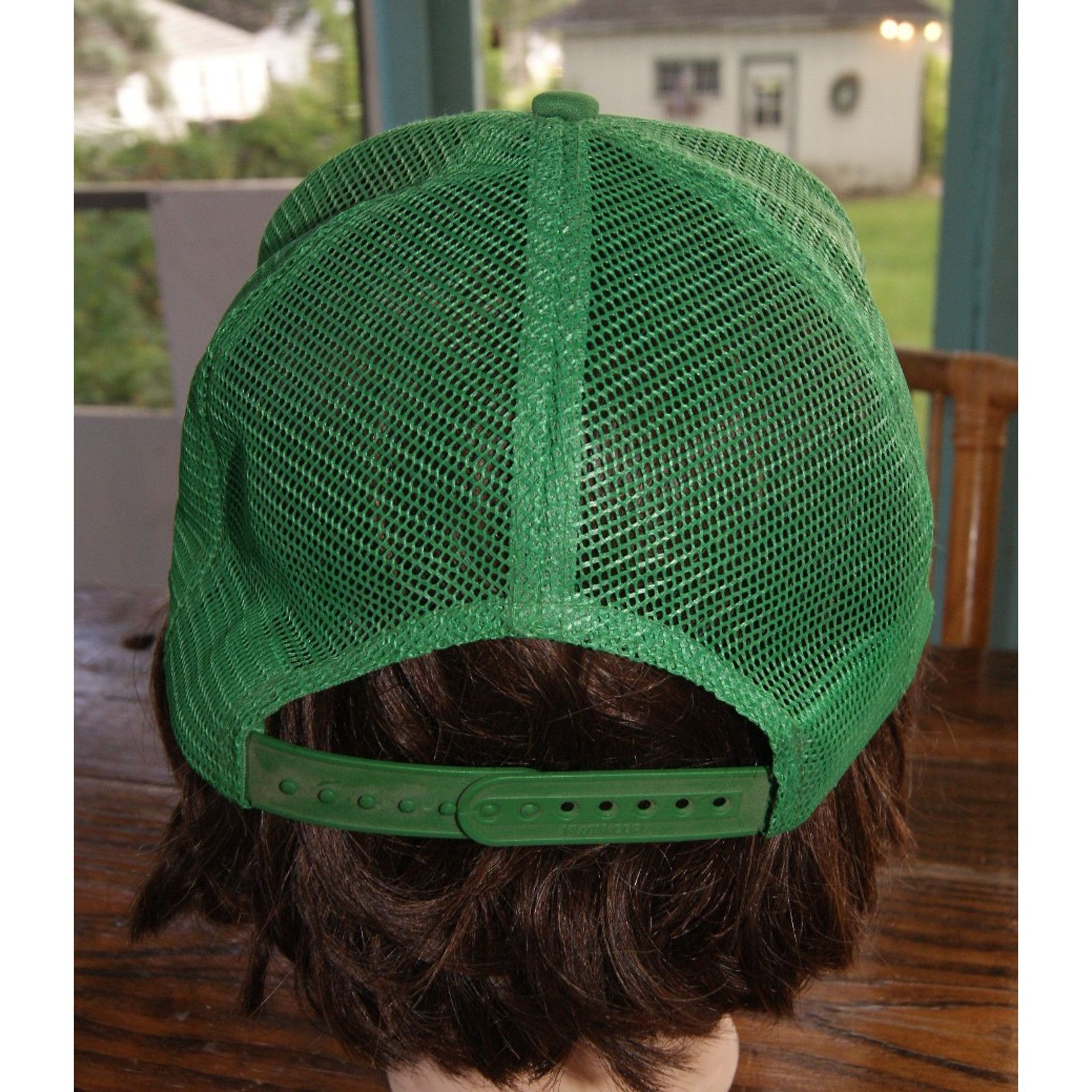 John Deere VTG John Deere Trucker Mesh Snapback Hat Cap Size ONE SIZE - 4 Thumbnail