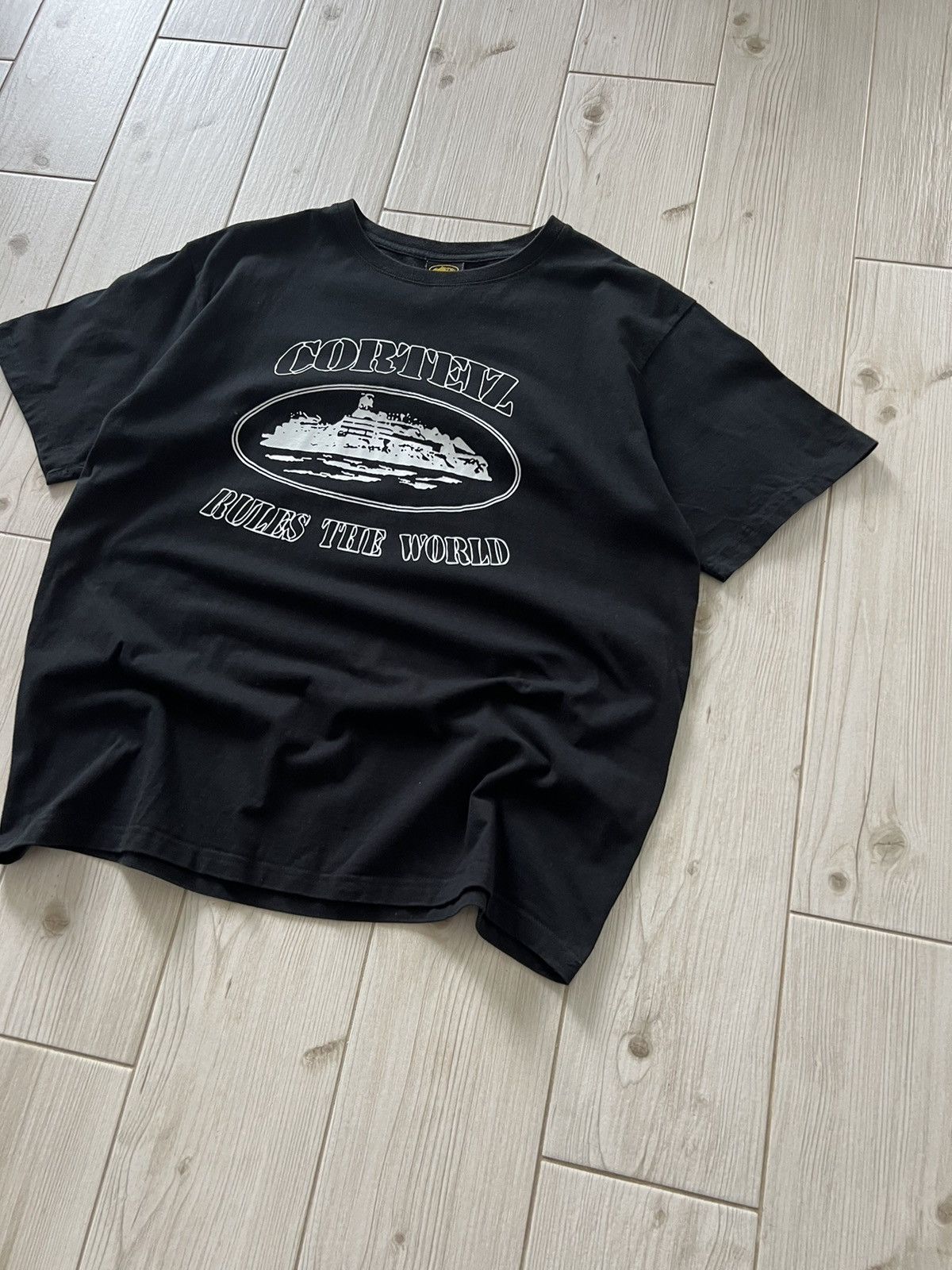 Corteiz Corteiz Black Alcatraz Math T Shirt Black Size Large Size US L / EU 52-54 / 3 - 6 Thumbnail