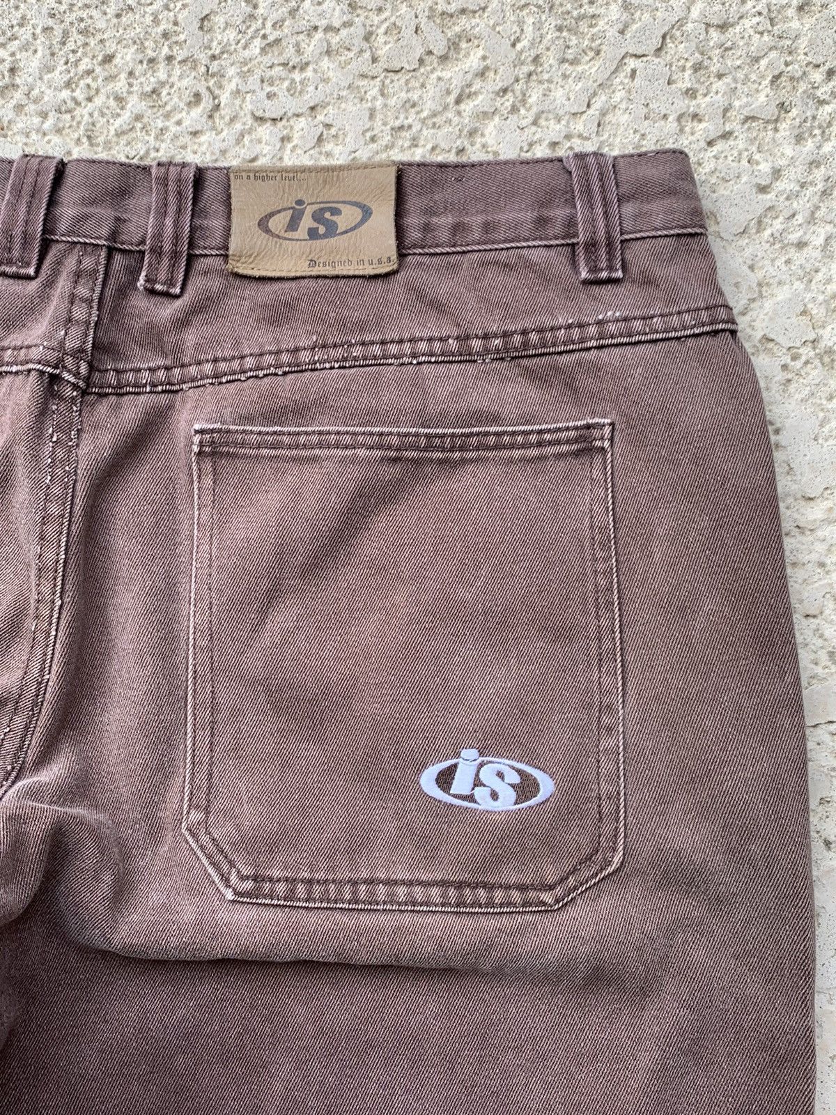 Vintage RARE Vintage 90’s Interstate Ultra Wide Leg Baggy Fade Jeans Size US 44 / EU 60 - 4 Thumbnail