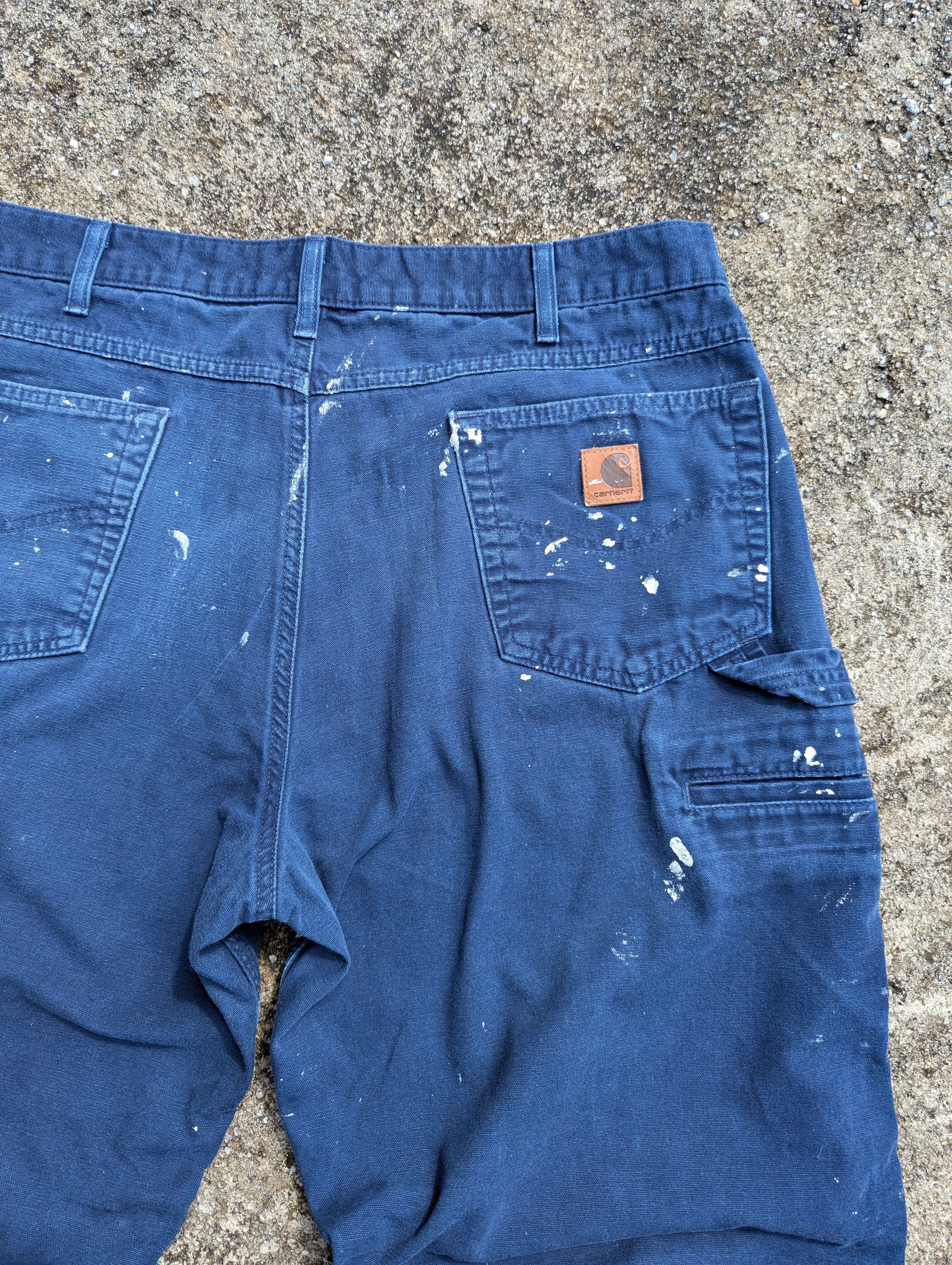 Carhartt Vintage Carhartt Carpenter Pants Distressed paint splatter Size US 36 / EU 52 - 5 Thumbnail