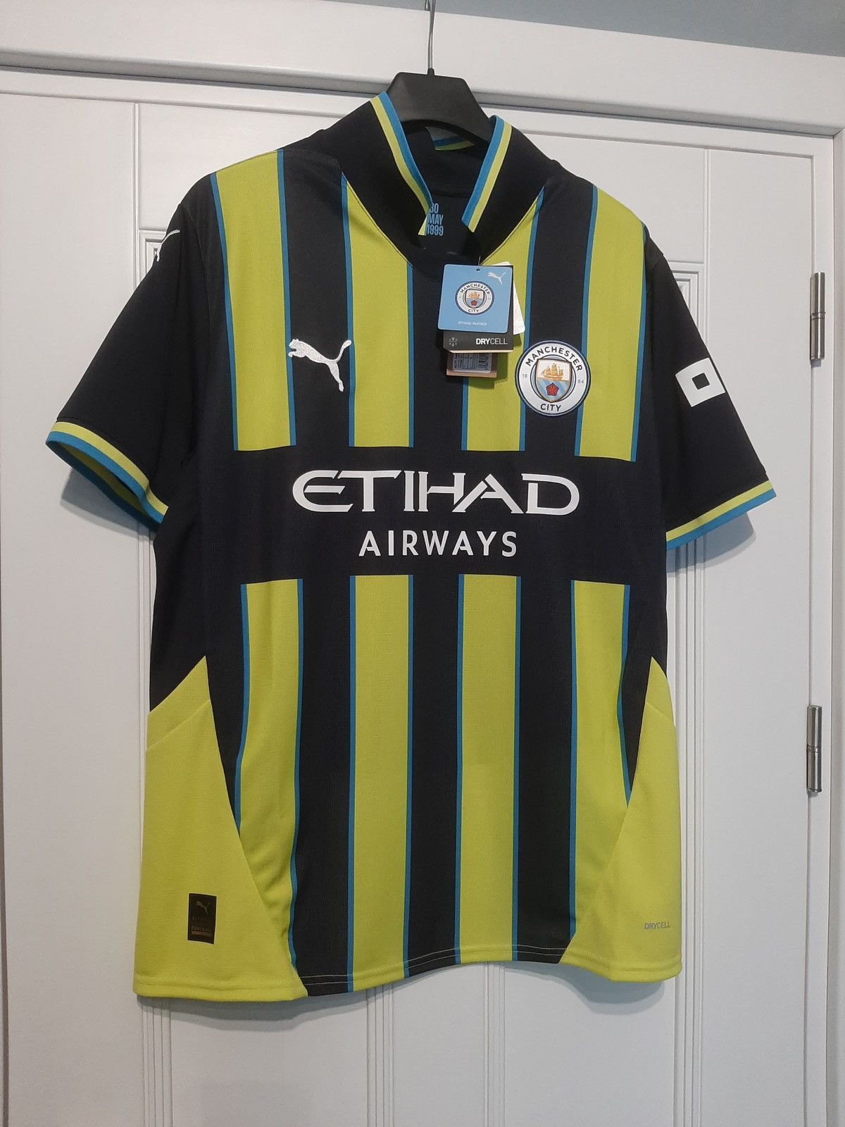 Puma New football soccer Jersey Manchester city third Size US L / EU 52-54 / 3 - 1 Thumbnail