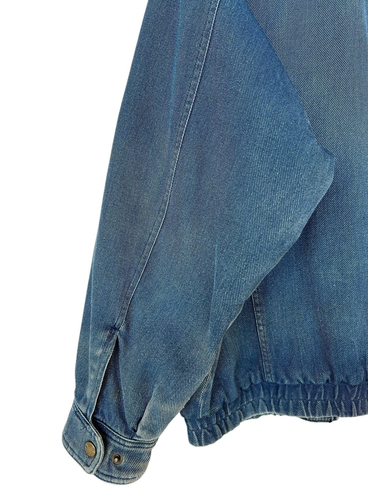 Burberry Vintage Burberrys Sunfaded Distressed Denim Jacket Size US L / EU 52-54 / 3 - 14 Thumbnail