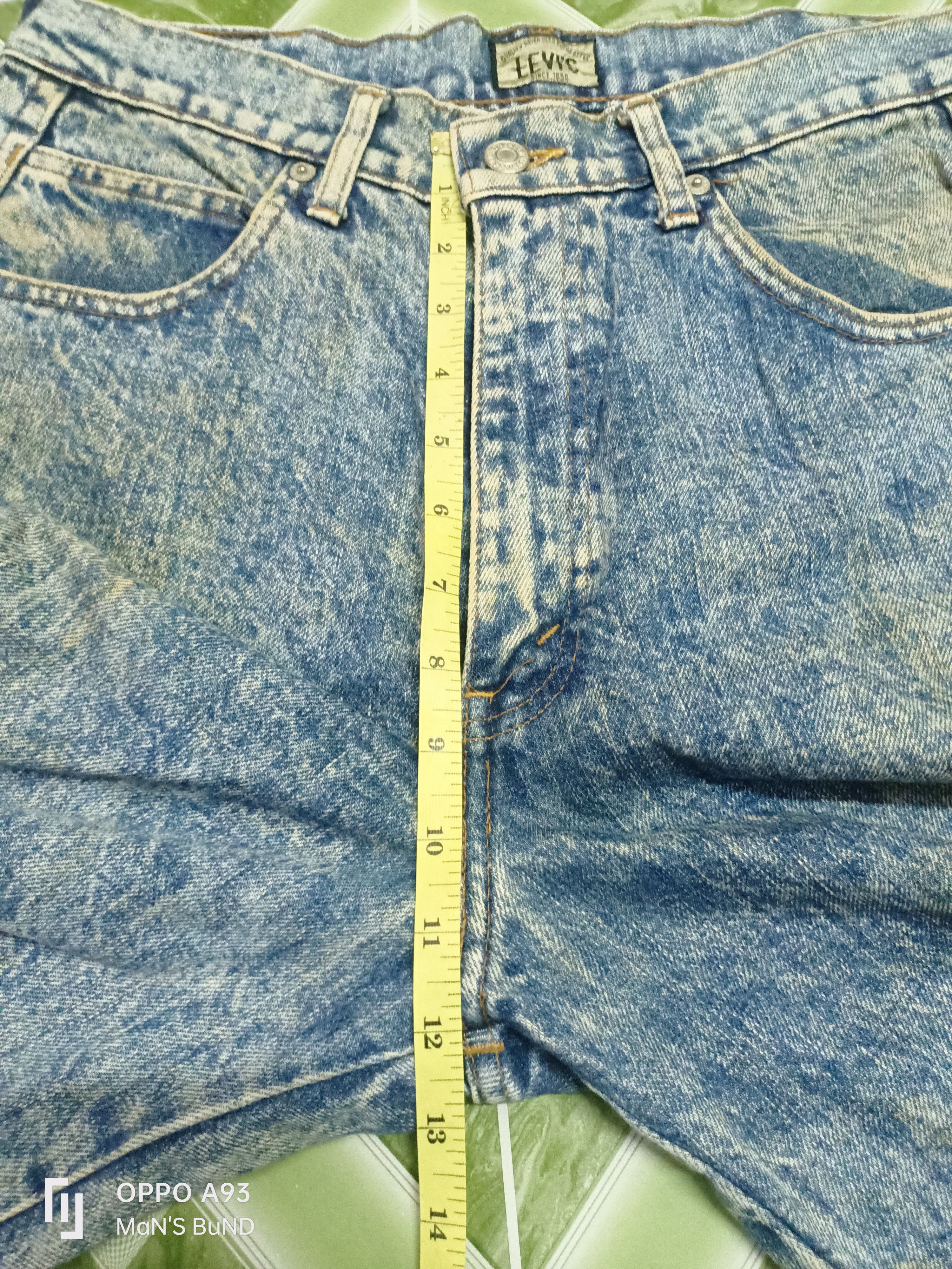 Levi's Vintage Clothing Distressed Levi's Acid Wash Size US 33 - 21 Thumbnail