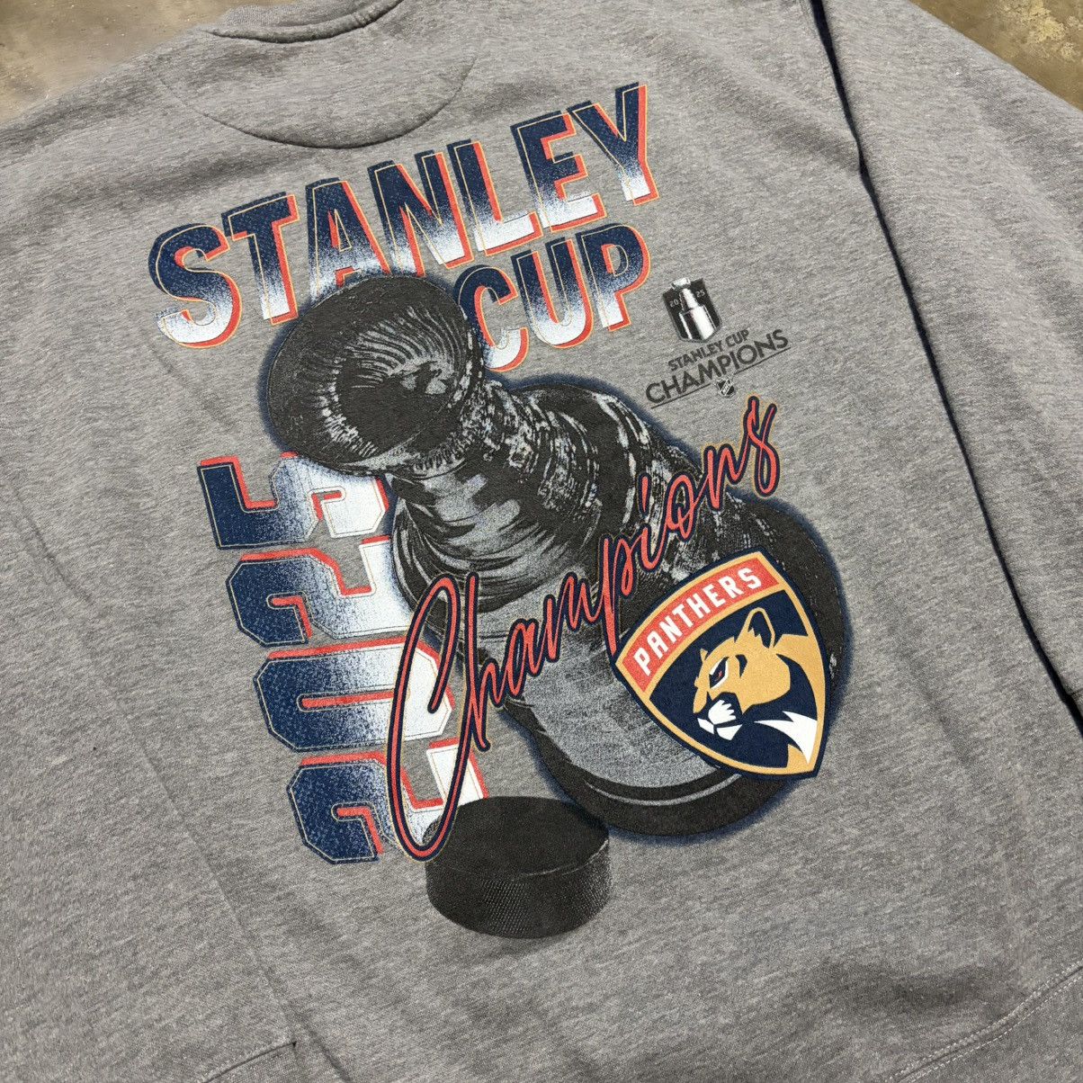 Mitchell & Ness Florida Panthers 2025 Stanley Cup Champions Sweatshirt NHL Size US XL / EU 56 / 4 - 8 Thumbnail