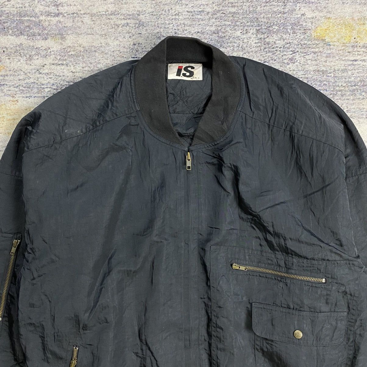 Archive Vintage 90s Issey Miyake bomber jacket