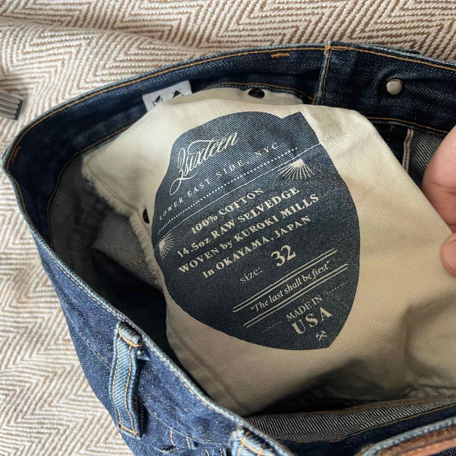 Japanese Brand 3sixteen Selvedge Denim Sz 32 Size US 31 - 9 Thumbnail