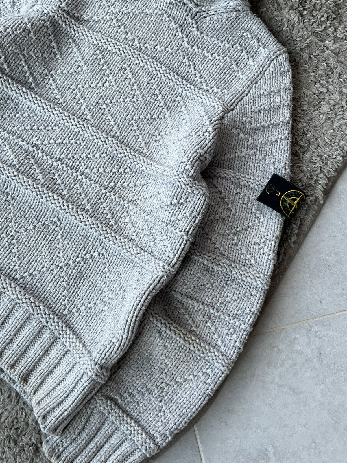 Stone Island Vintage Knitwear Stone Island Hoodie MADE IN ITALY Size US M / EU 48-50 / 2 - 3 Thumbnail