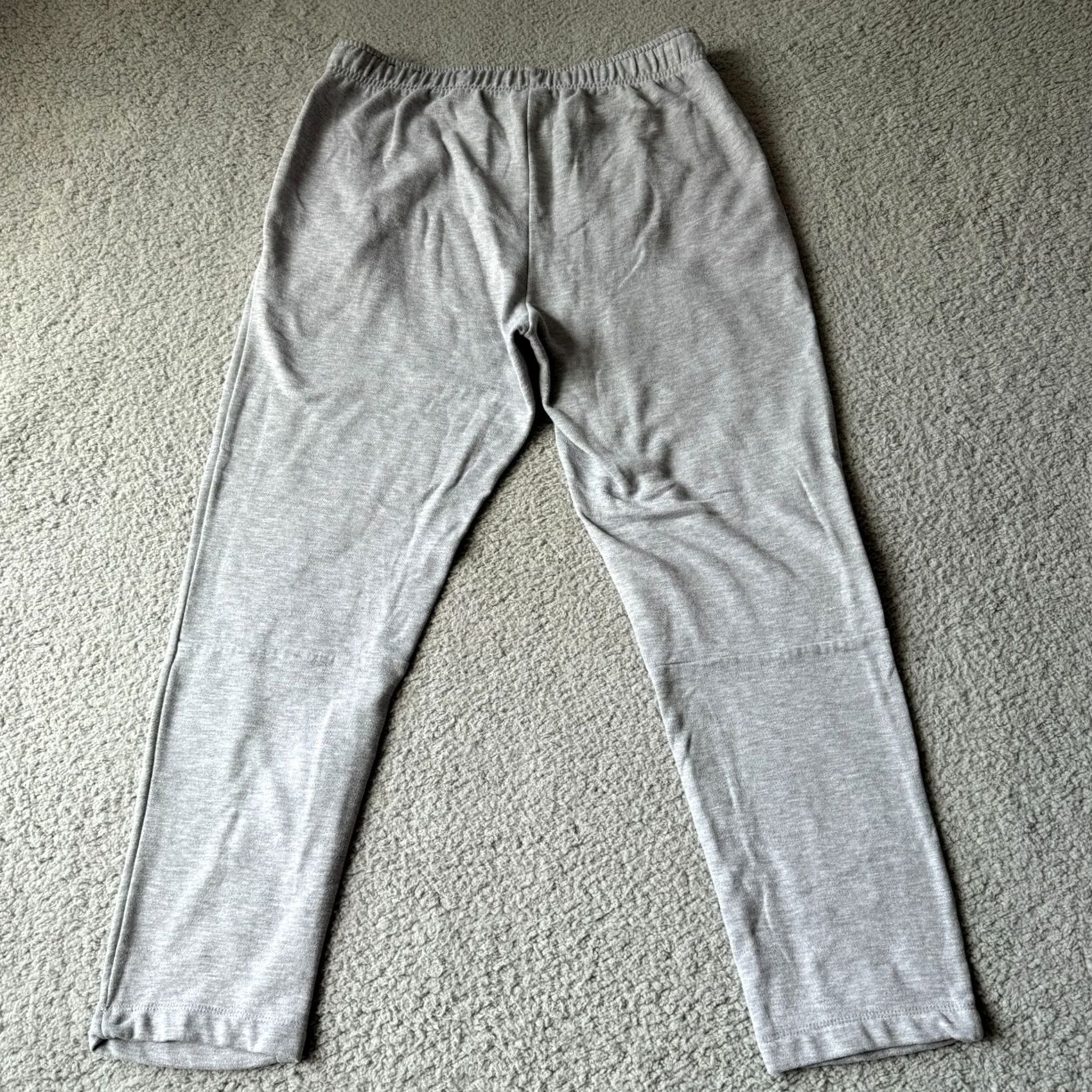 Nike Nike Dri-FIT Pants Mens Large Gray Jogger Tapered Sweat Training Fitness Pockets Drawstring Size US 32 / EU 48 - 2 Thumbnail