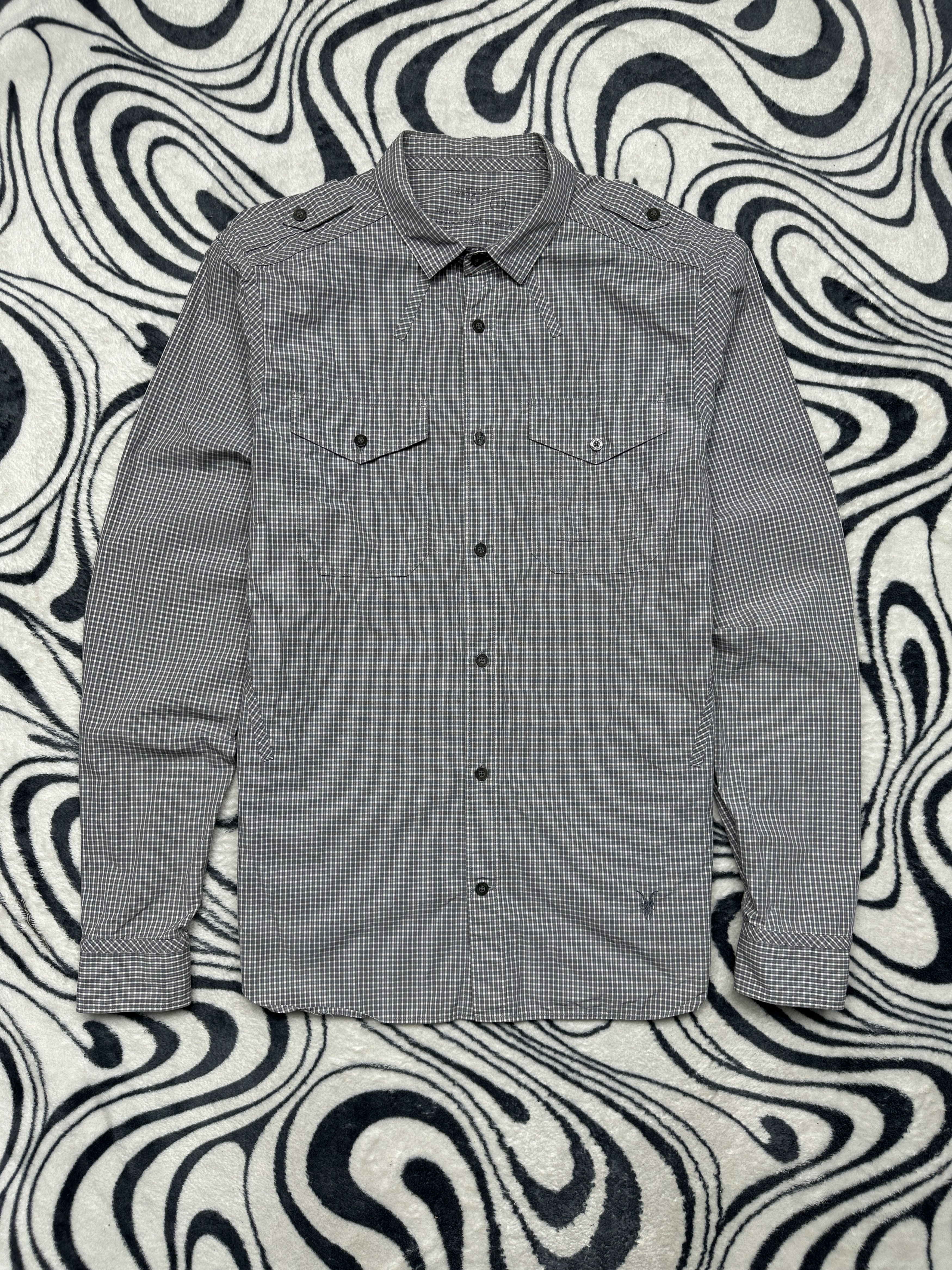 Allsaints AllSaints Mens Company Long Sleeve Shirt Size US L / EU 52-54 / 3 - 1 Thumbnail