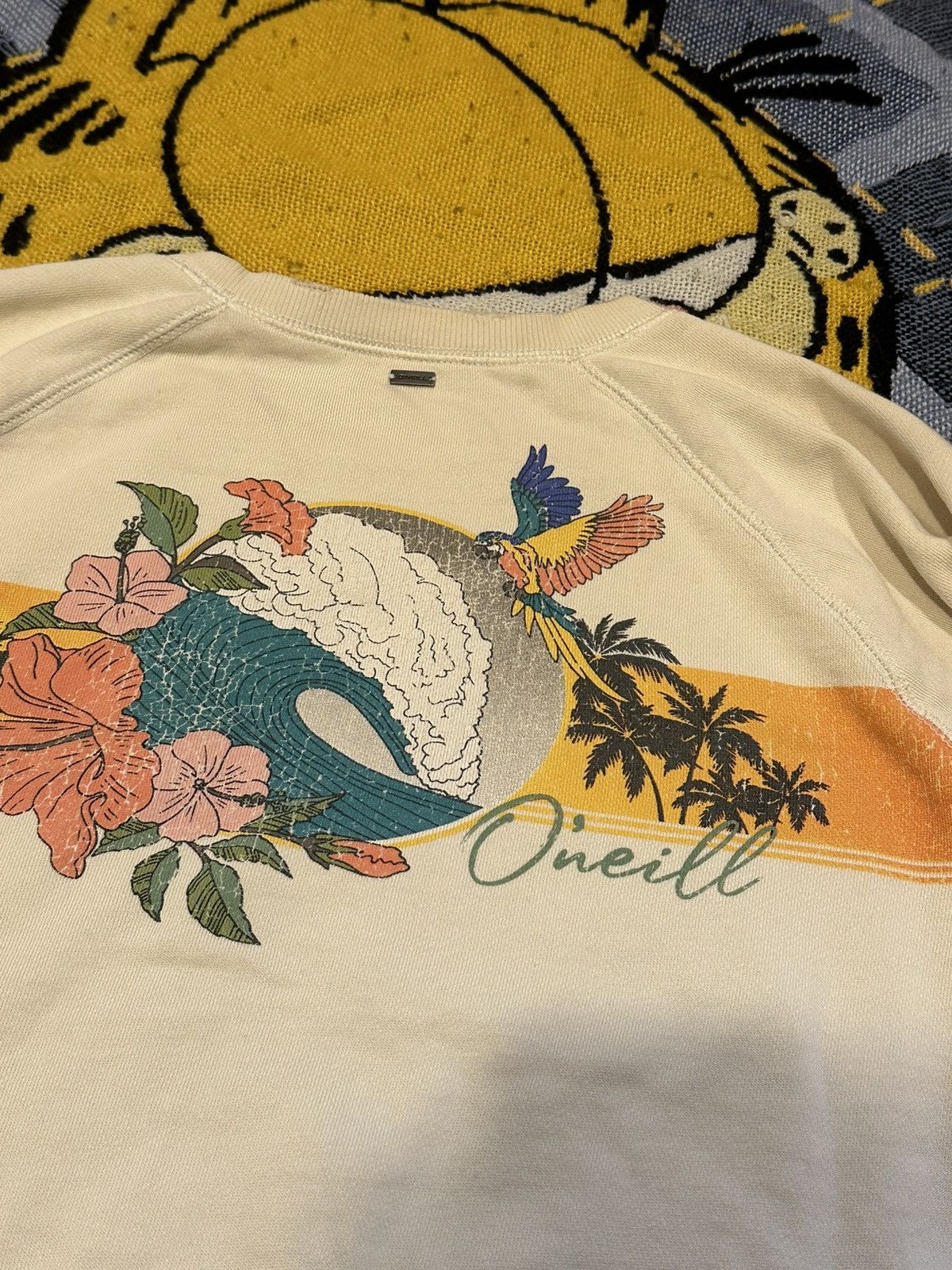 O'Neill Vintage Y2K Thrashed Oneil Surf Sweater Size US L / EU 52-54 / 3 - 2 Thumbnail