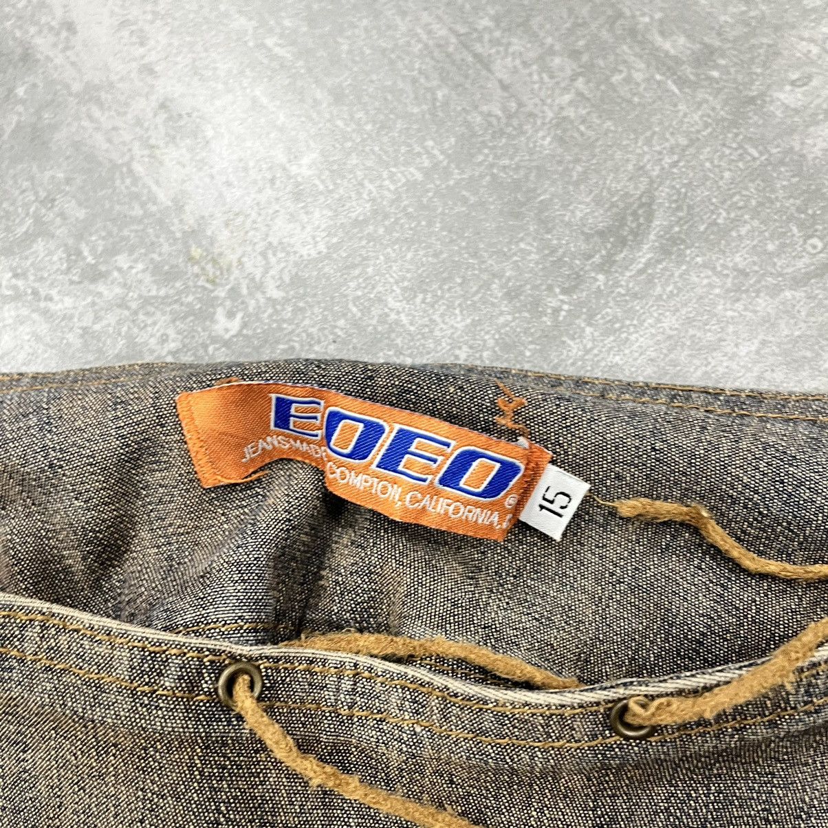 Japanese Brand Japanese Brand Laced Up Flared Pants Size US 35 - 9 Thumbnail
