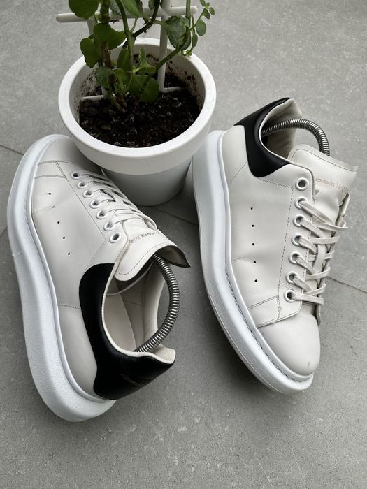 Alexander McQueen Oversized Leather Sneakers