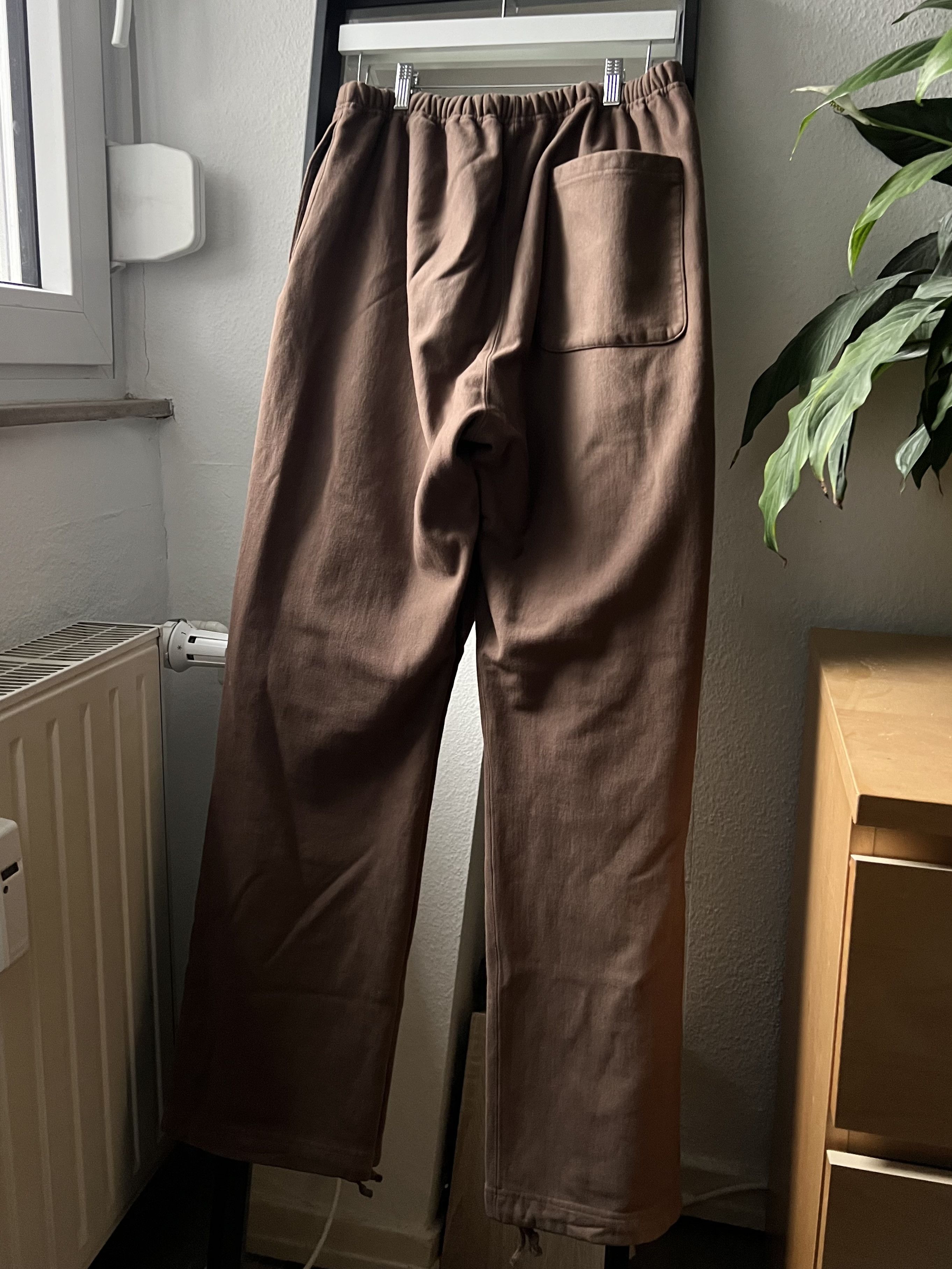 Auralee Auralee Super Milled Sweat Pants Brown Made in Japan Size US 34 / EU 50 - 4 Thumbnail