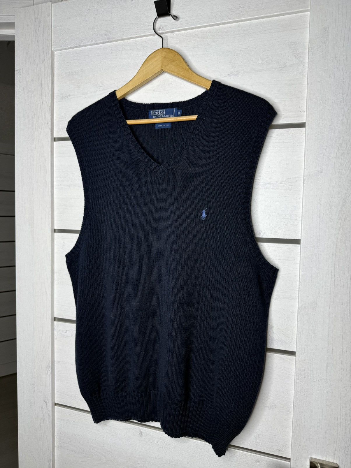 Polo Ralph Lauren Vintage 90s Polo Ralph Lauren Knit Vest Old Money Style Y2K Size US M / EU 48-50 / 2 - 1 Thumbnail
