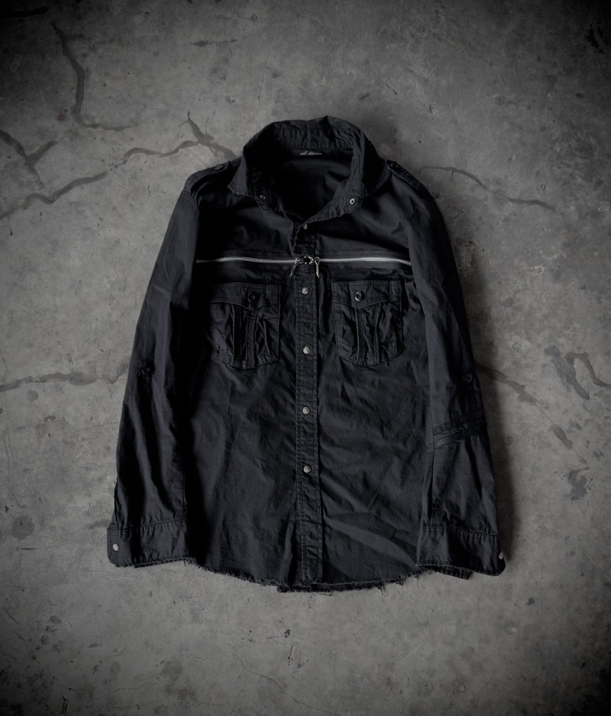 14th Addiction Cross-Zip Officer Shirt