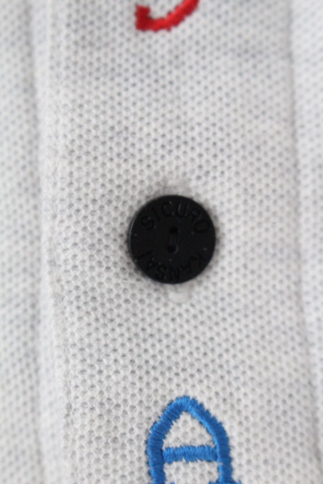 Kansai Yamamoto 1990S KANSAI YAMAMOTO SICURO COLOR-CODED PLACKET POLO Size US M / EU 48-50 / 2 - 8 Thumbnail