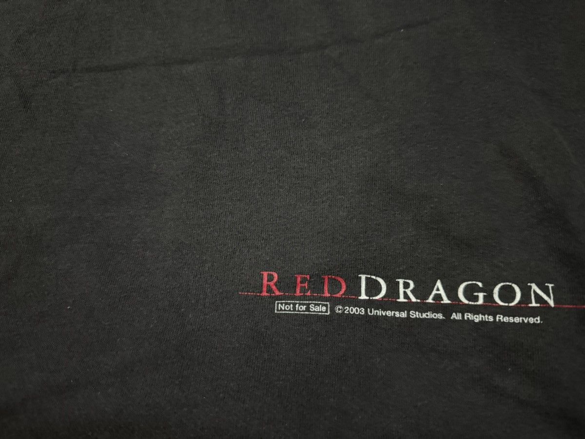 Vintage Vintage 00s Red Dragon Silence of the Lambs T-Shirt Size US M / EU 48-50 / 2 - 7 Thumbnail