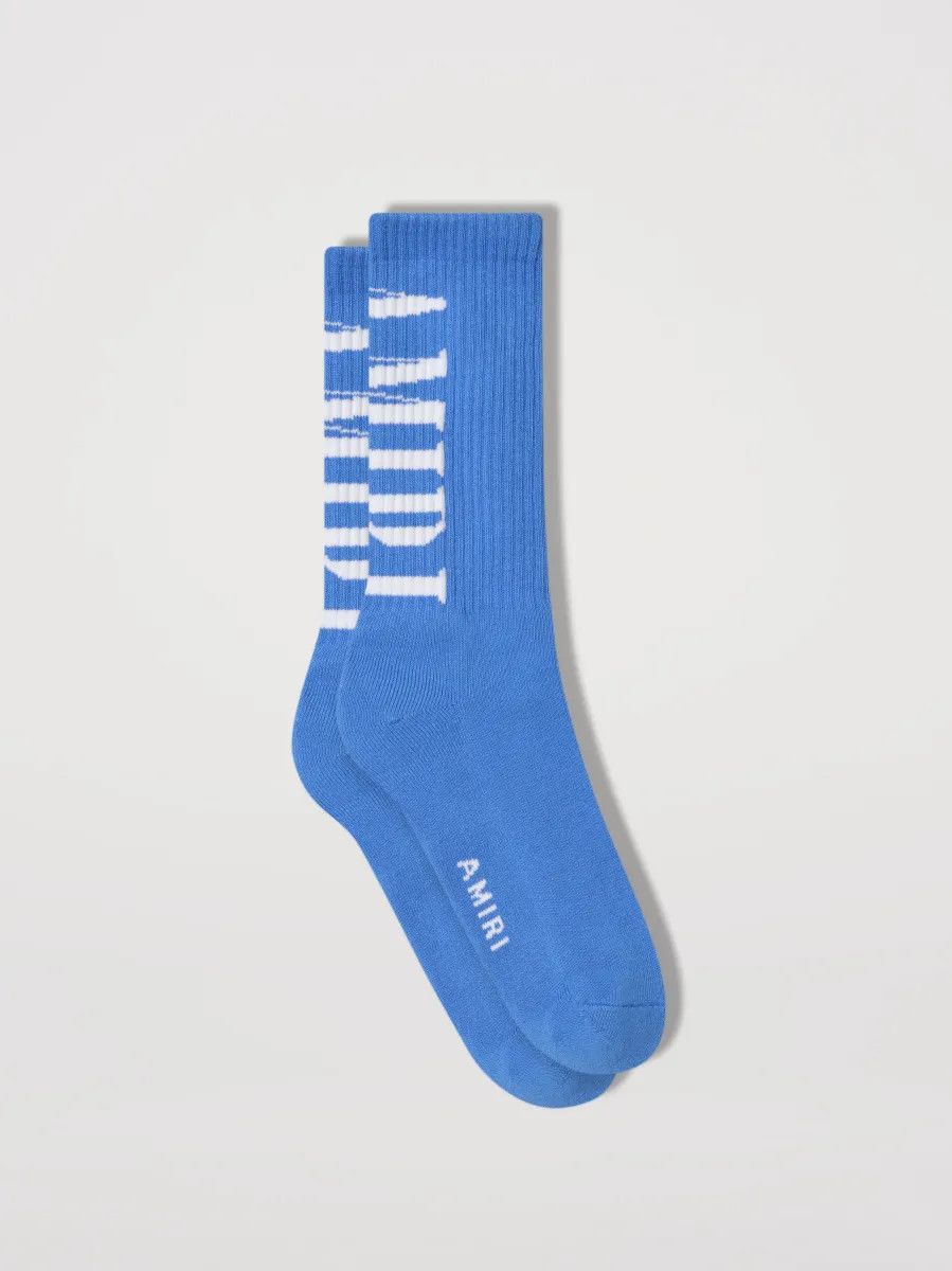 Amiri o1mle1224 Size: 41/42 / Core Logo Sock Carolina in Blue Size ONE SIZE - 4 Thumbnail