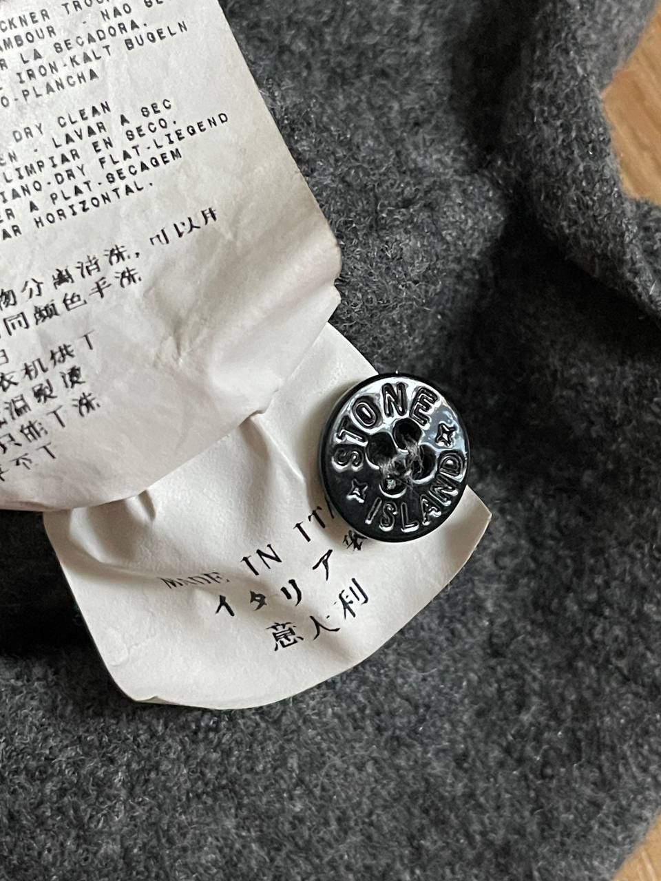 Stone Island × Vintage Shrunken Wool Sweater Stone Island Sz XS Size US XS / EU 42 / 0 - 12 Thumbnail