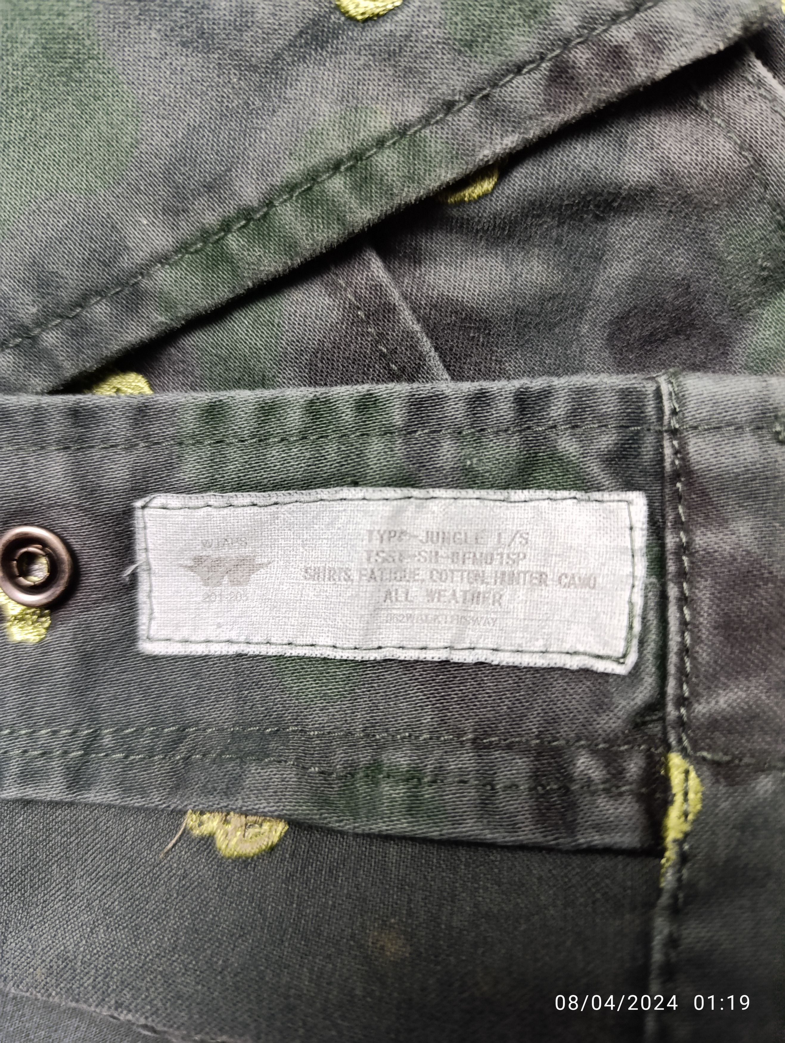 Stussy × Wtaps RARE ARCHIVAL WTAPS X STUSSY M-65 JACKET HUNTER CAMO Size US M / EU 48-50 / 2 - 13 Thumbnail