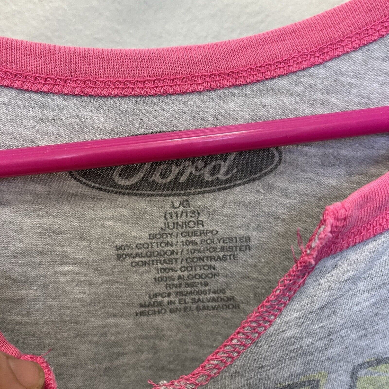Ford Ford | Built Tough Rainbow Graphic Tee Henley Juniors Large Size L / US 10 / IT 46 - 3 Thumbnail